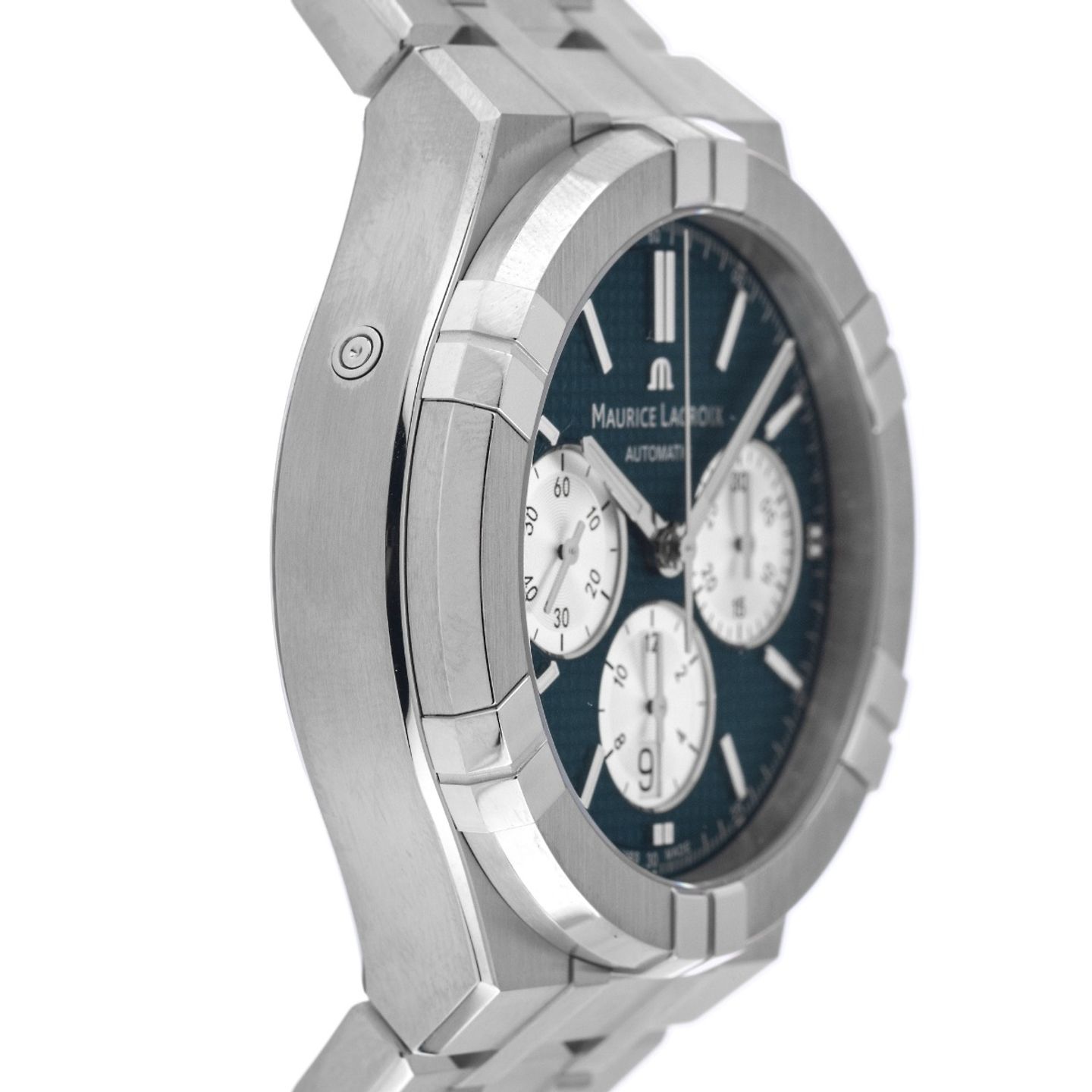 Maurice Lacroix Aikon AI6006-PVY11-170-1 (Onbekend (willekeurig serienummer)) - Parelmoer wijzerplaat 35mm Staal (5/7)