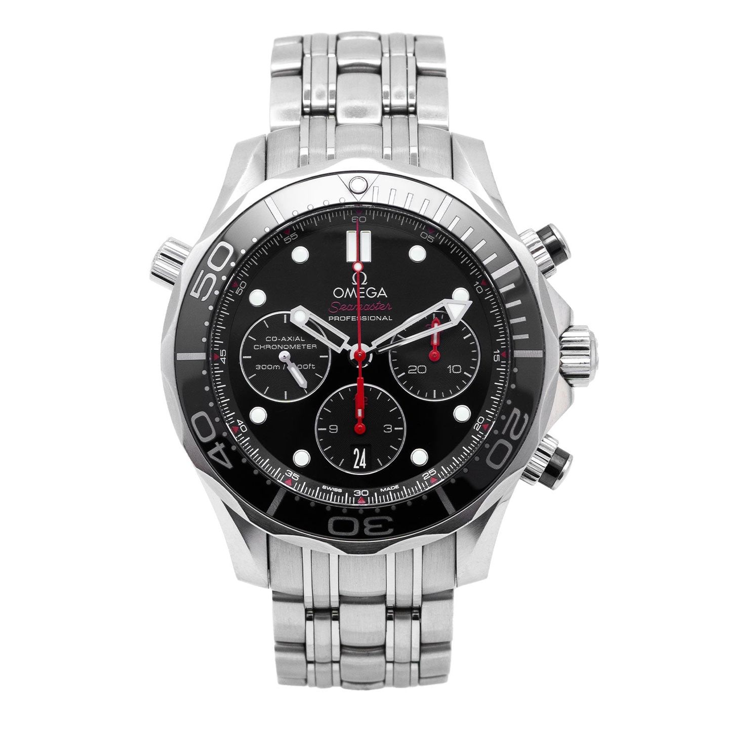 Omega Seamaster Diver 300 M 212.30.44.50.01.001 (2014) - Black dial 44 mm Steel case (1/4)