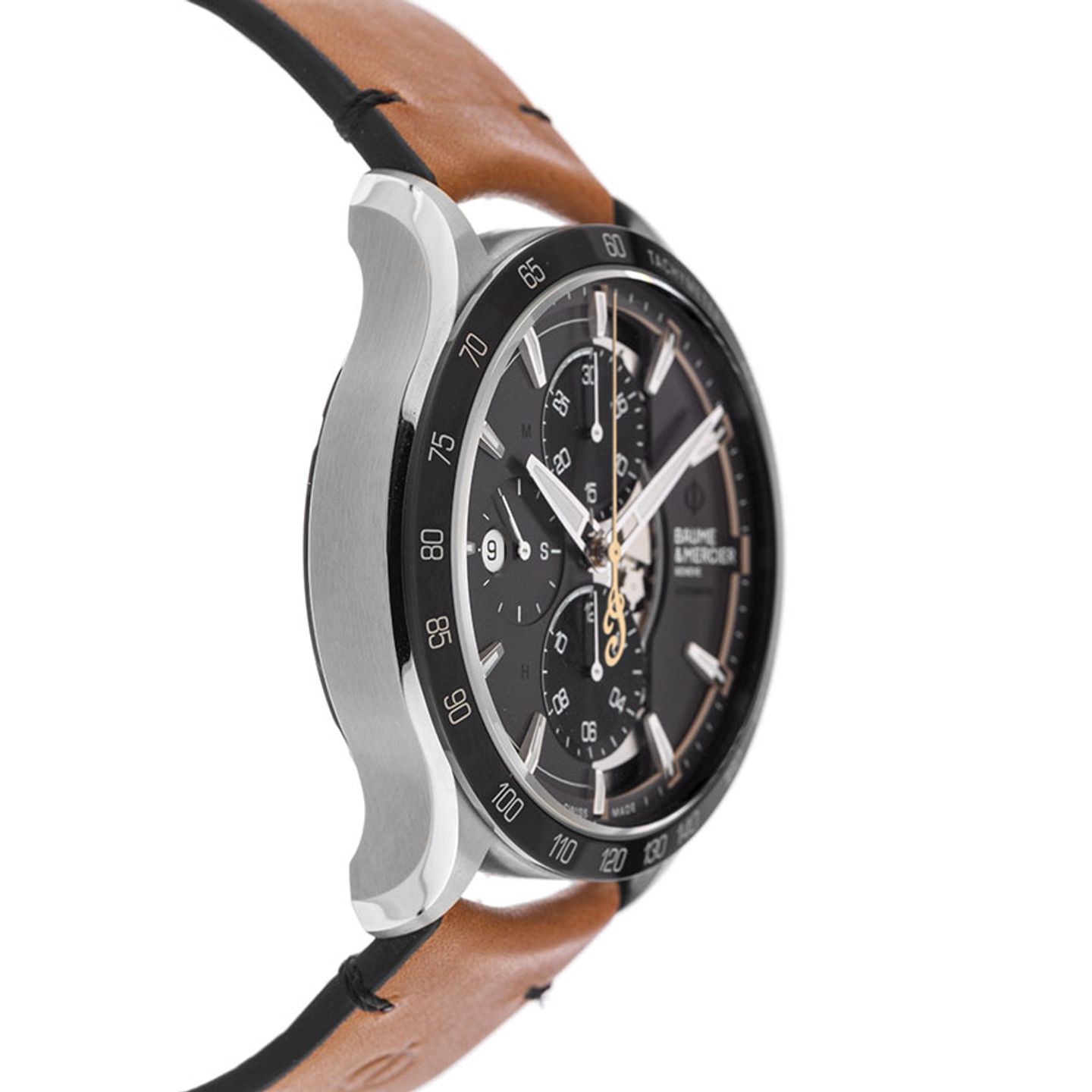 Baume & Mercier Clifton M0A10402 (2025) - Grijs wijzerplaat 44mm Staal (5/7)
