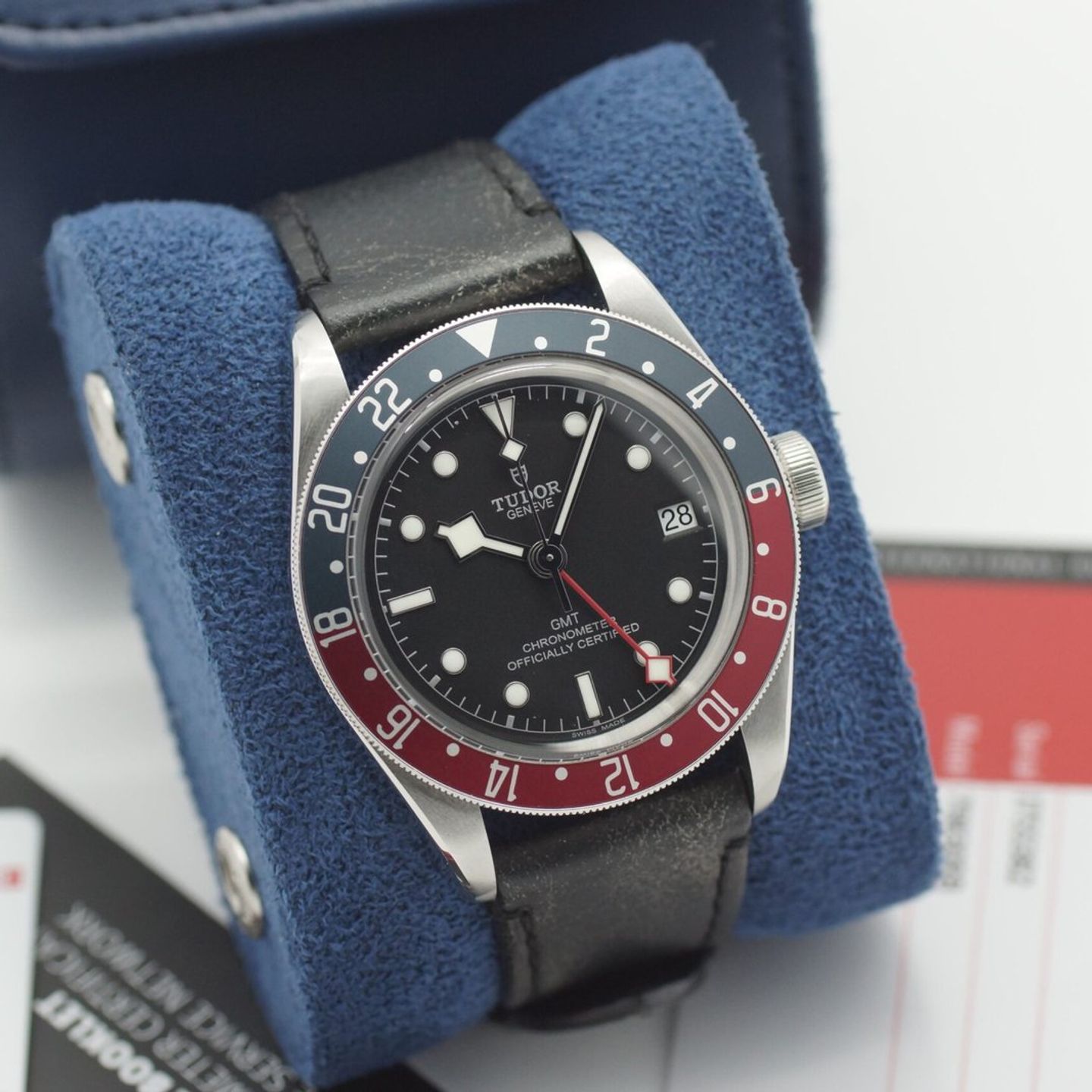 Tudor Black Bay GMT 79830RB (2018) - Black dial 41 mm Steel case (1/8)