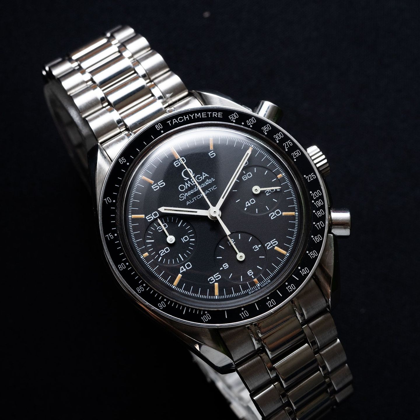 Omega Speedmaster Reduced 3510.50.00 (1996) - Black dial 39 mm Steel case (2/4)