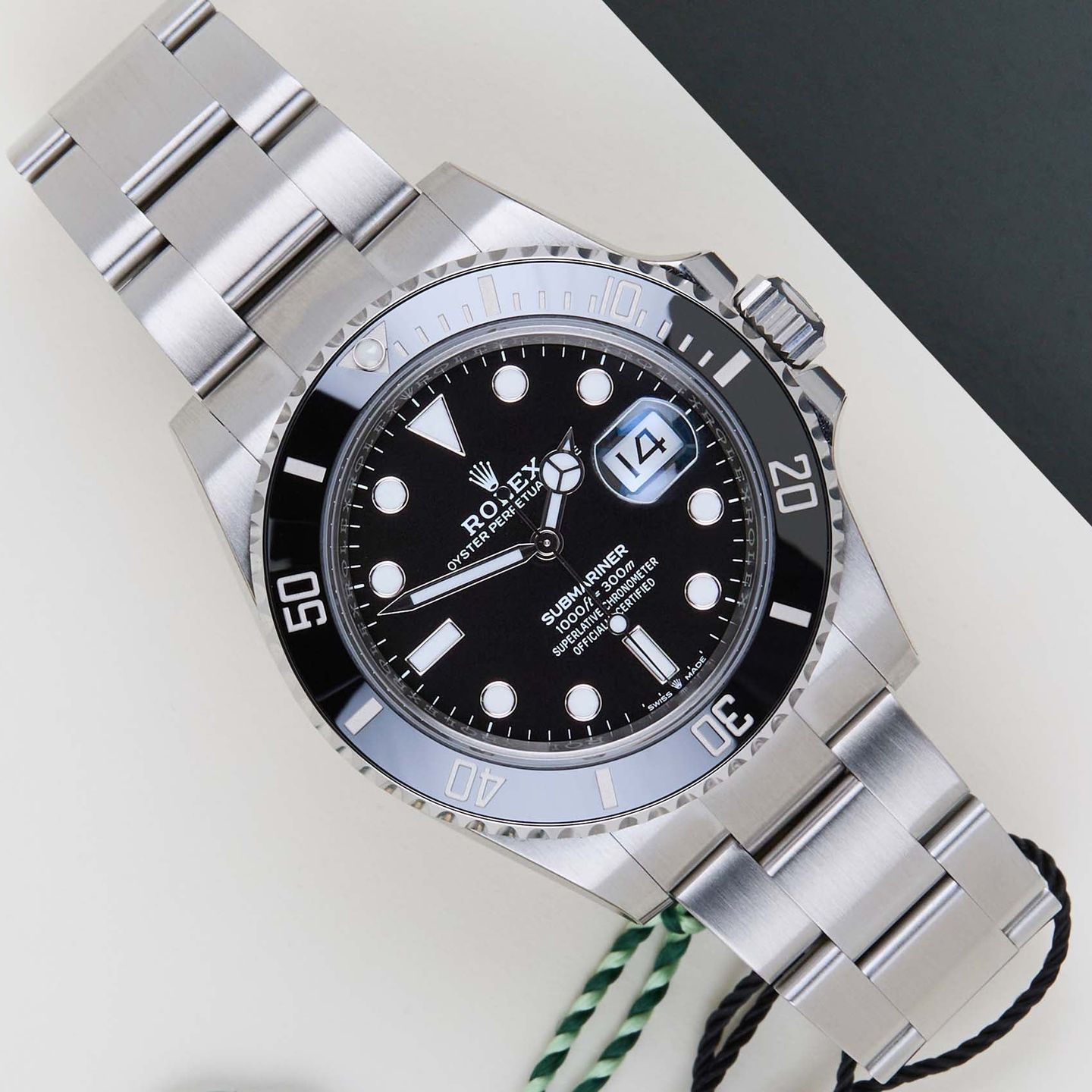 Rolex Submariner Date 126610LN (2021) - Zwart wijzerplaat 41mm Staal (1/8)