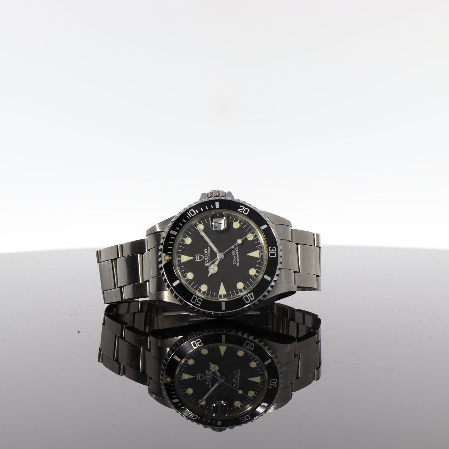 Tudor Submariner 75090 (1990) - Black dial 36 mm Steel case (4/8)