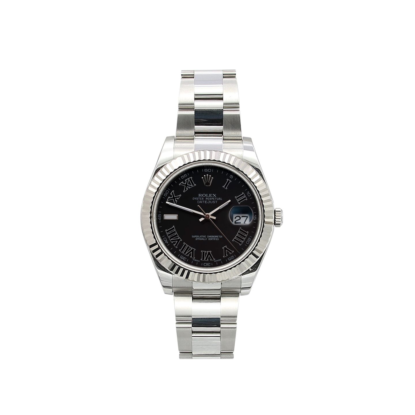 Rolex Datejust II 116334 (Onbekend (willekeurig serienummer)) - 41mm Staal (1/6)