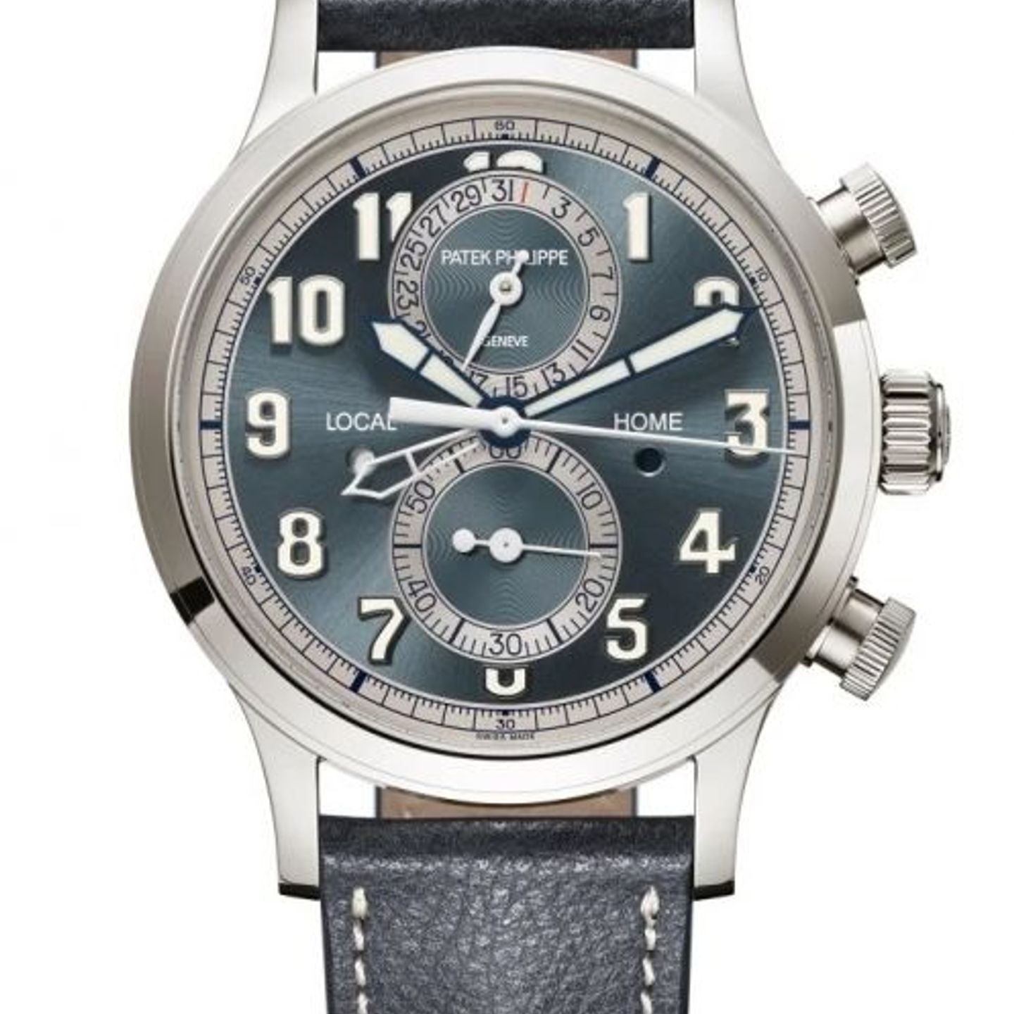 Patek Philippe Calatrava 5924G-001 (2024) - Blue dial 42 mm White Gold case (1/3)