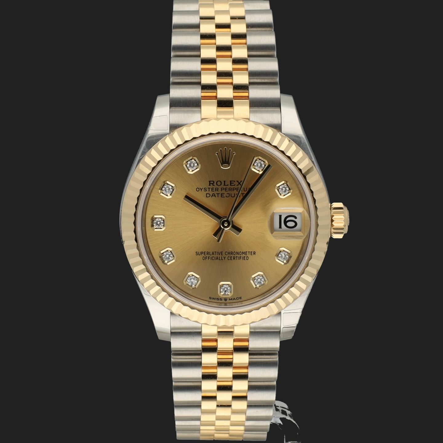 Rolex Datejust 31 278273 (2023) - 31mm Goud/Staal (3/8)