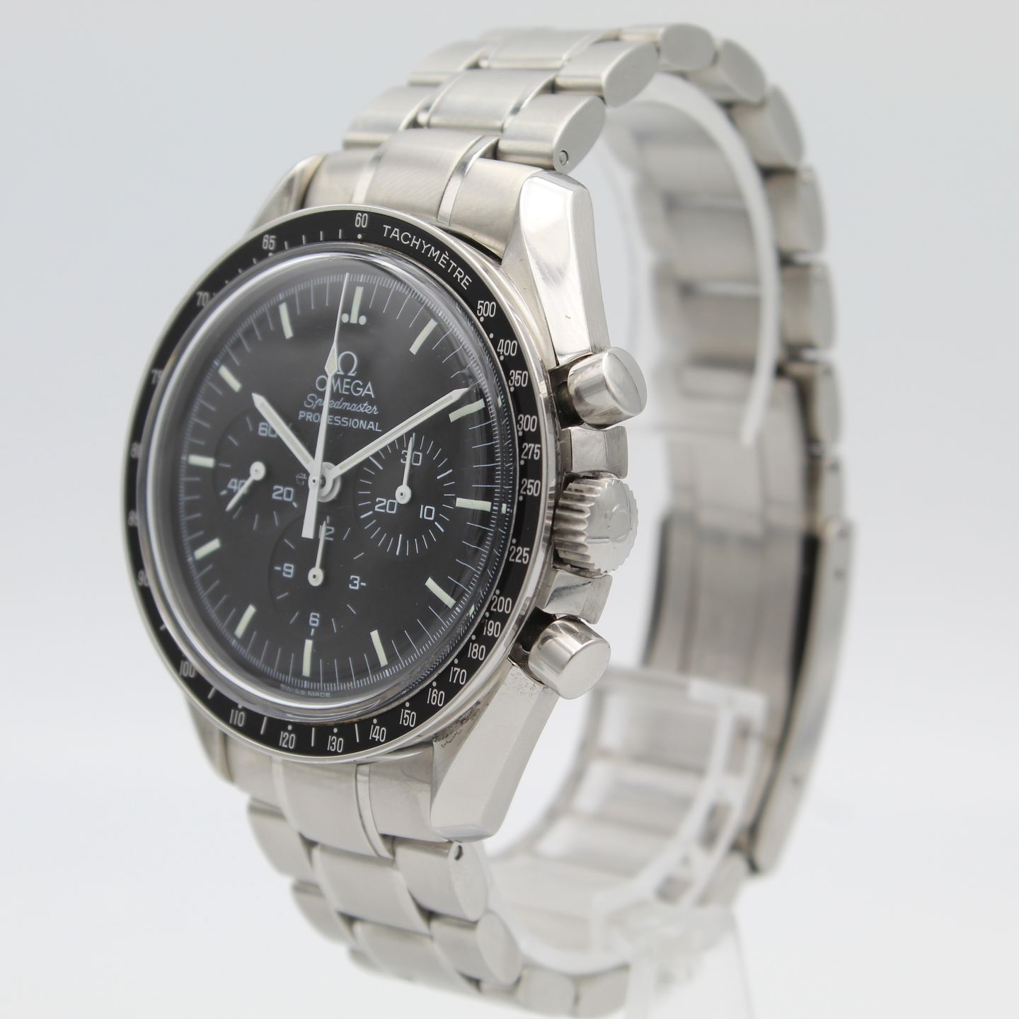 Omega Speedmaster Professional Moonwatch 3570.50.00 (Onbekend (willekeurig serienummer)) - Zwart wijzerplaat 42mm Staal (2/8)