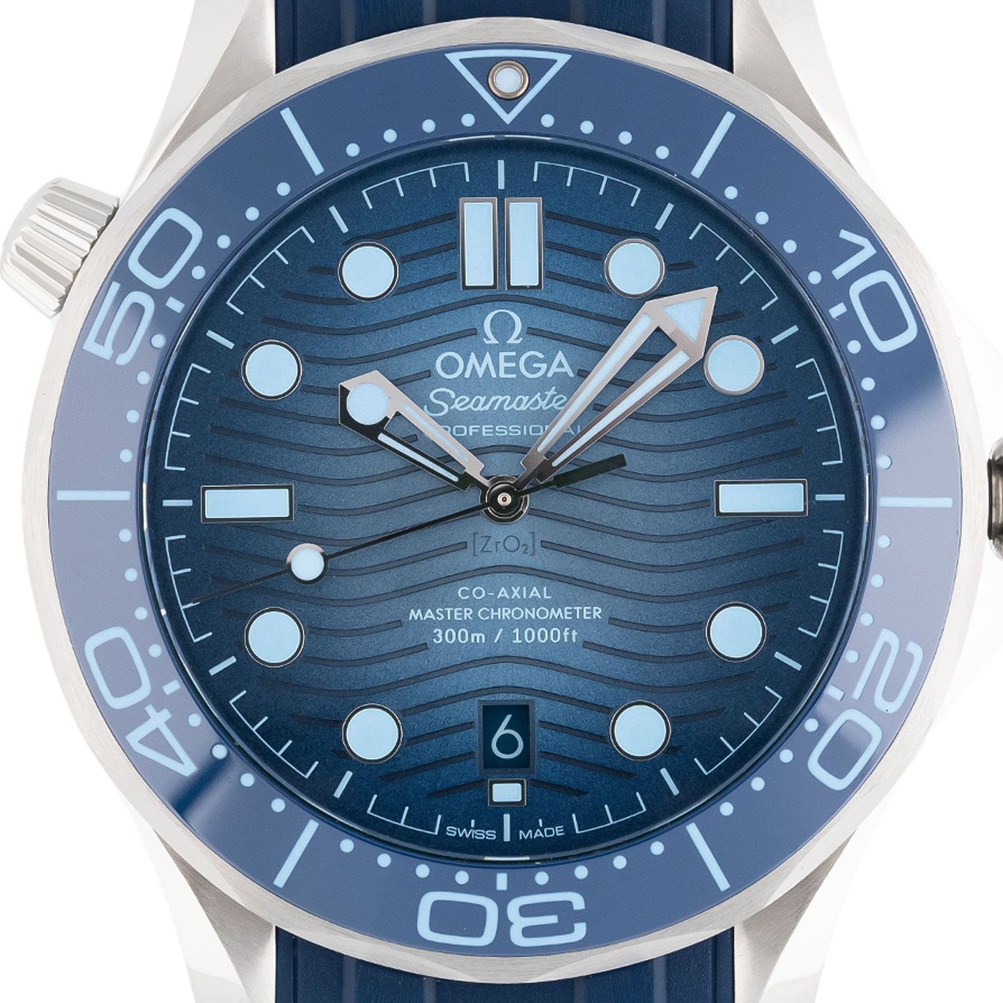 Omega Seamaster Diver 300 M 210.32.42.20.03.002 (2024) - Blue dial 42 mm Steel case (2/5)