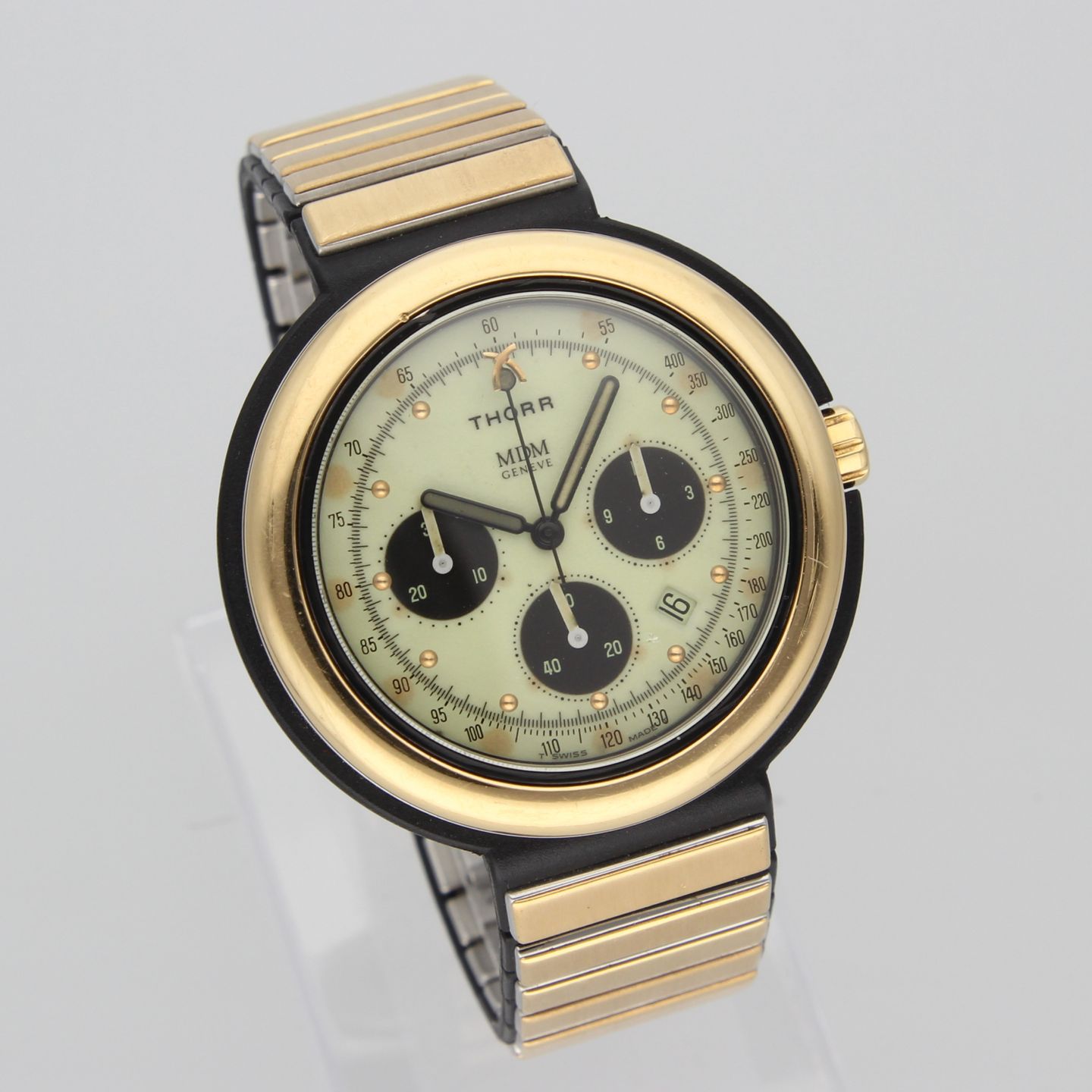 Thor MDM 2503.395.340 (Unknown (random serial)) - Champagne dial 42 mm Gold/Steel case (4/8)