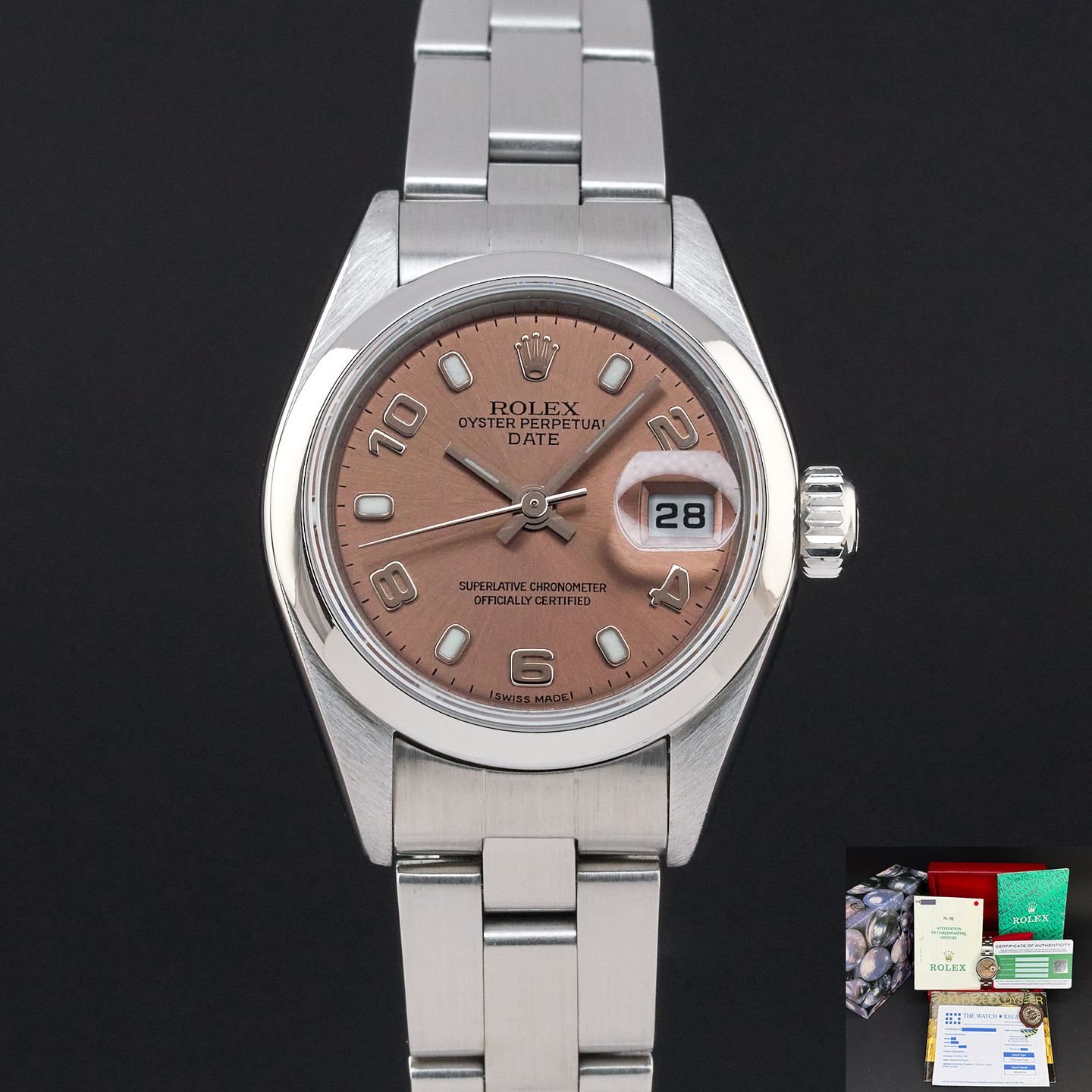 Rolex Oyster Perpetual Lady Date 79160 - (1/8)