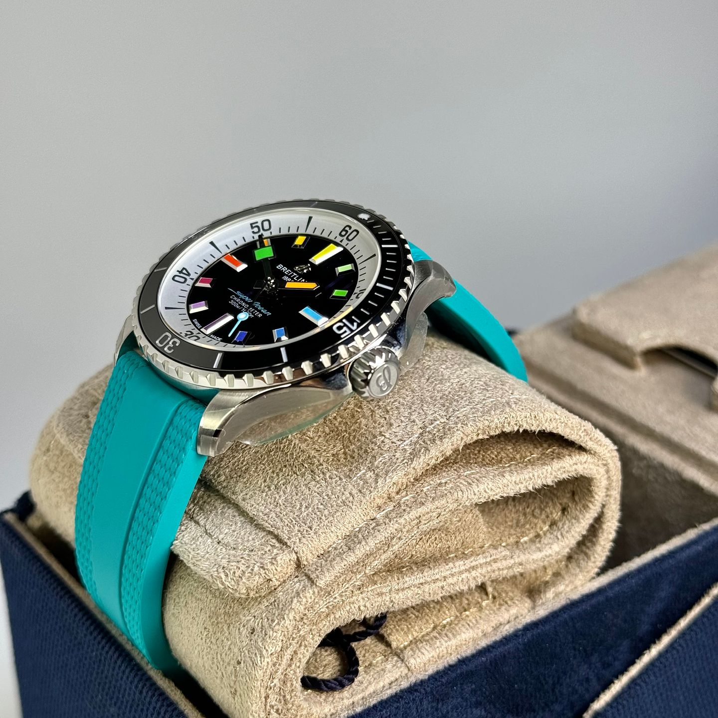 Breitling Superocean 42 A17375211B2S2 (2024) - Zwart wijzerplaat Onbekend Staal (8/8)