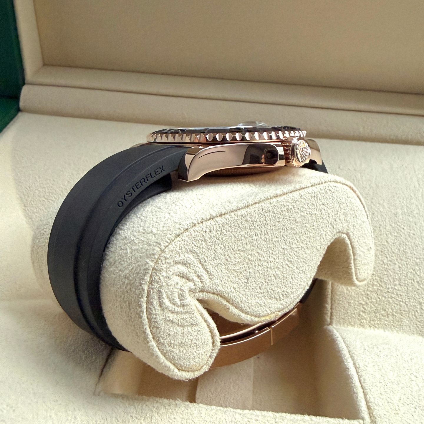 Rolex Yacht-Master 40 126655 (2025) - Black dial 40 mm Rose Gold case (11/14)