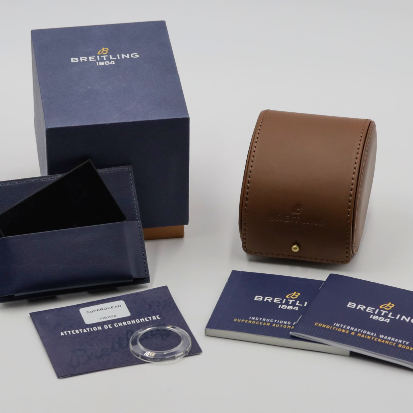 Breitling Superocean 42 A17366D81A1A1 (Unknown (random serial)) - White dial 42 mm Steel case (8/8)