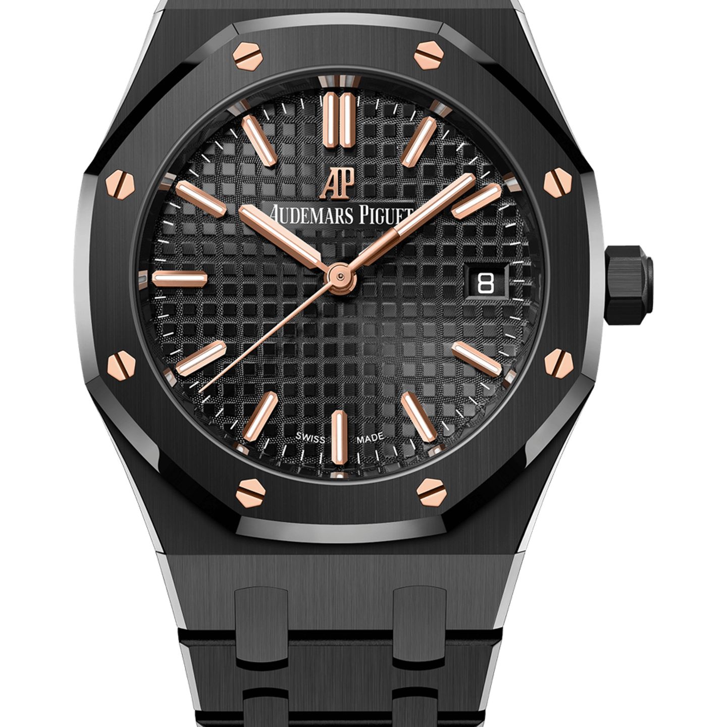 Audemars Piguet Royal Oak Selfwinding 77350CE.OO.1266CE.01 (2025) - Black dial 34 mm Ceramic case (1/1)