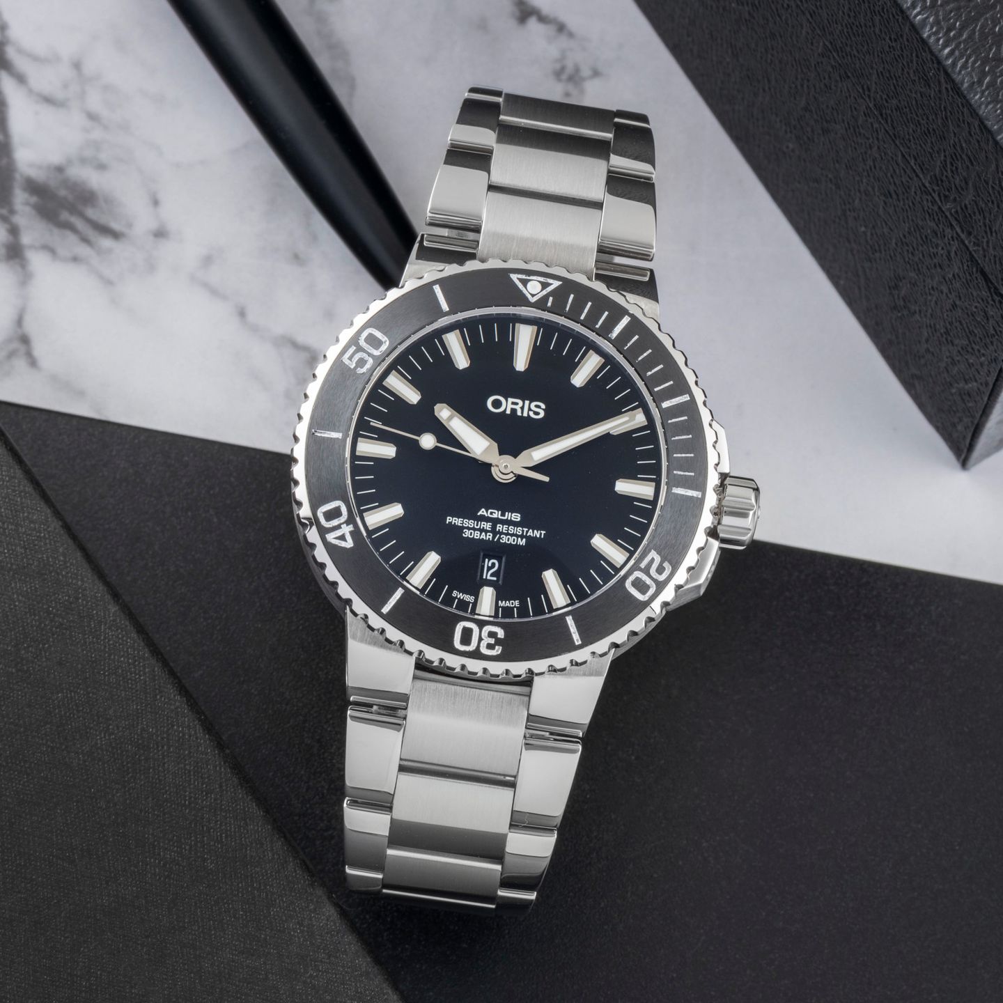 Oris Aquis Date 01 733 7730 4154-07 8 24 05PEB - (1/8)