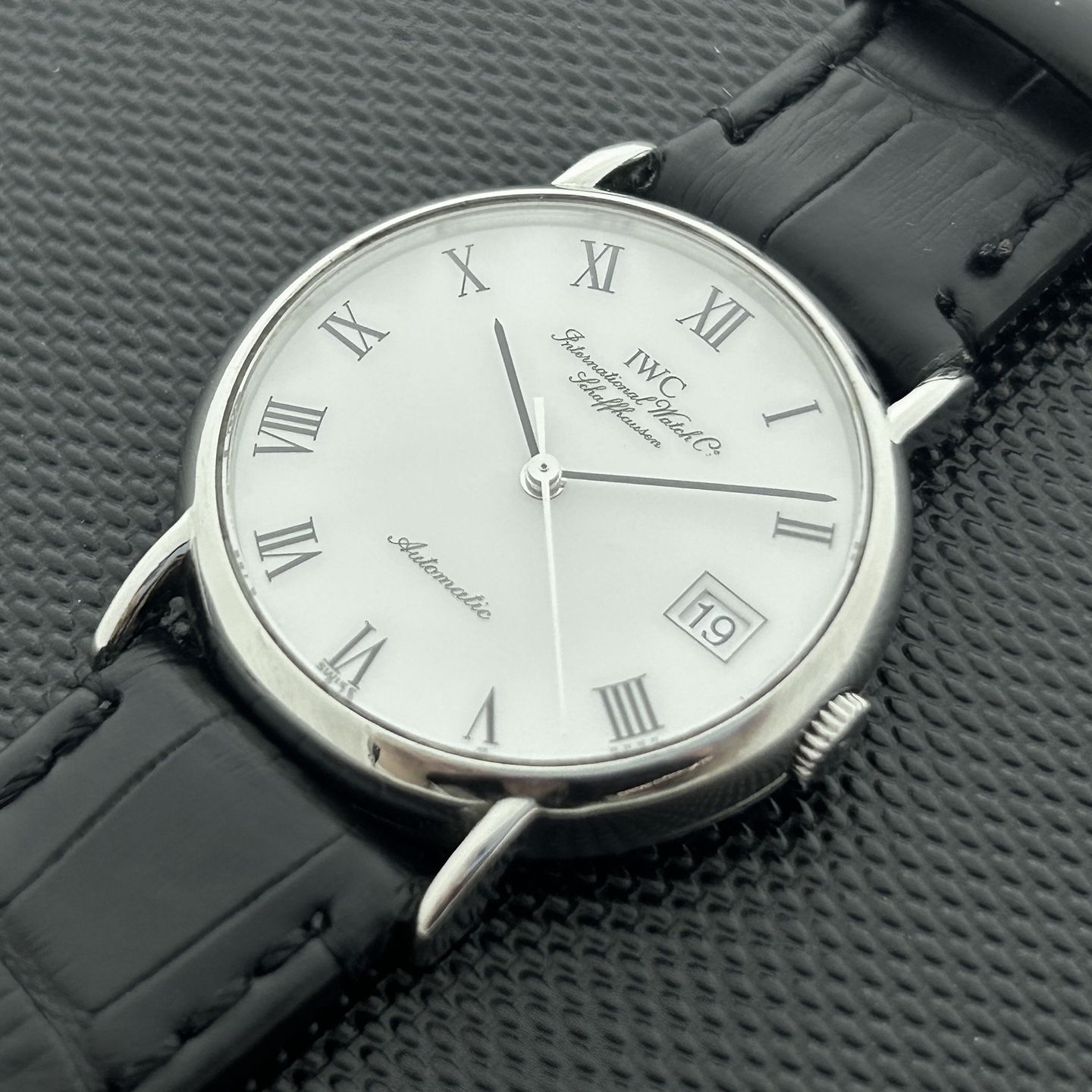 IWC Portofino Automatic IW351334 (Unknown (random serial)) - White dial 34 mm Steel case (5/7)
