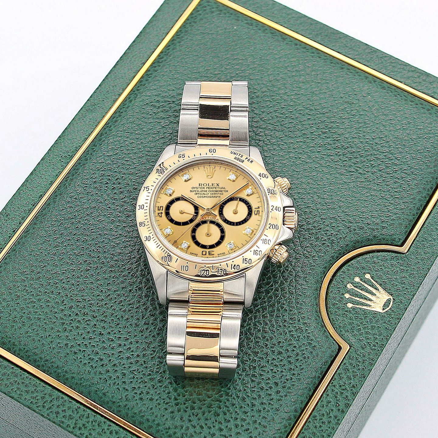 Rolex Daytona 16523 (Onbekend (willekeurig serienummer)) - 40mm Goud/Staal (5/7)