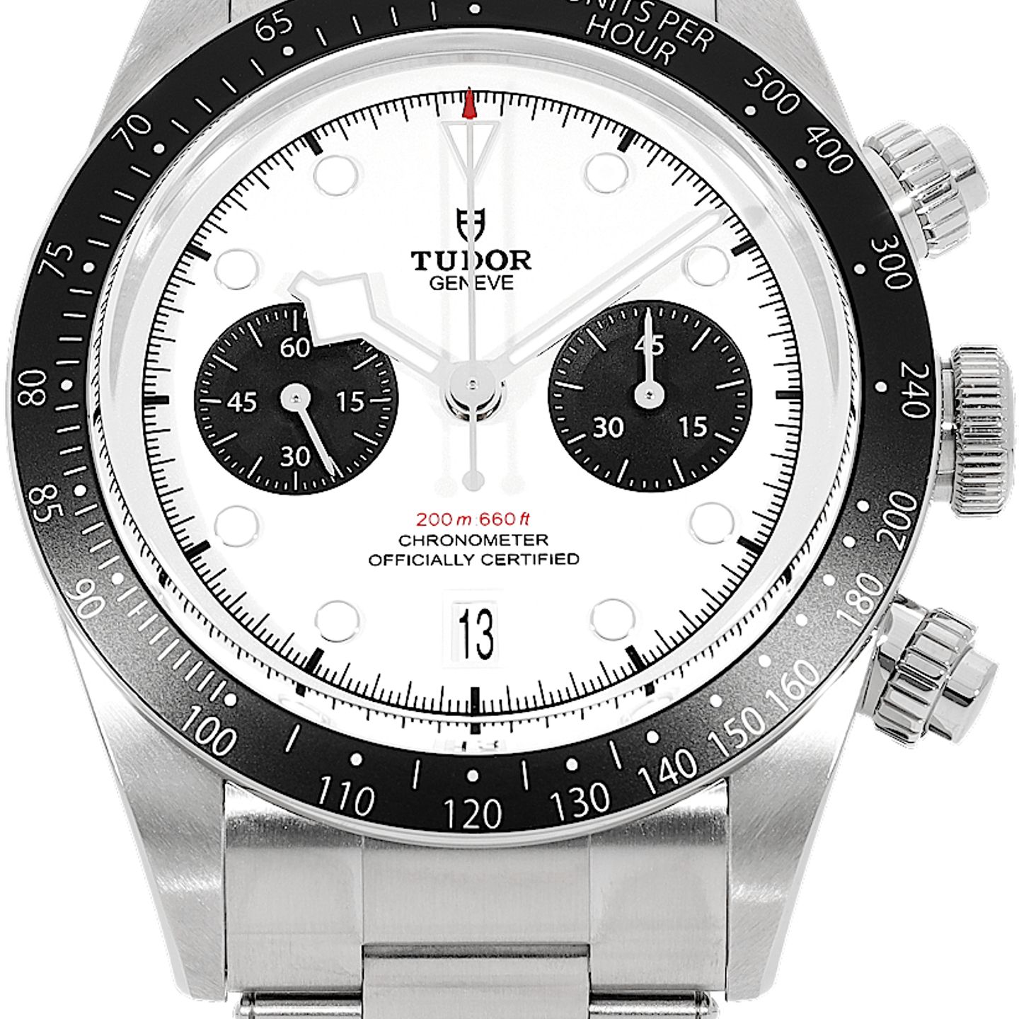 Tudor Black Bay Chrono 79360N (2023) - White dial 41 mm Steel case (2/5)