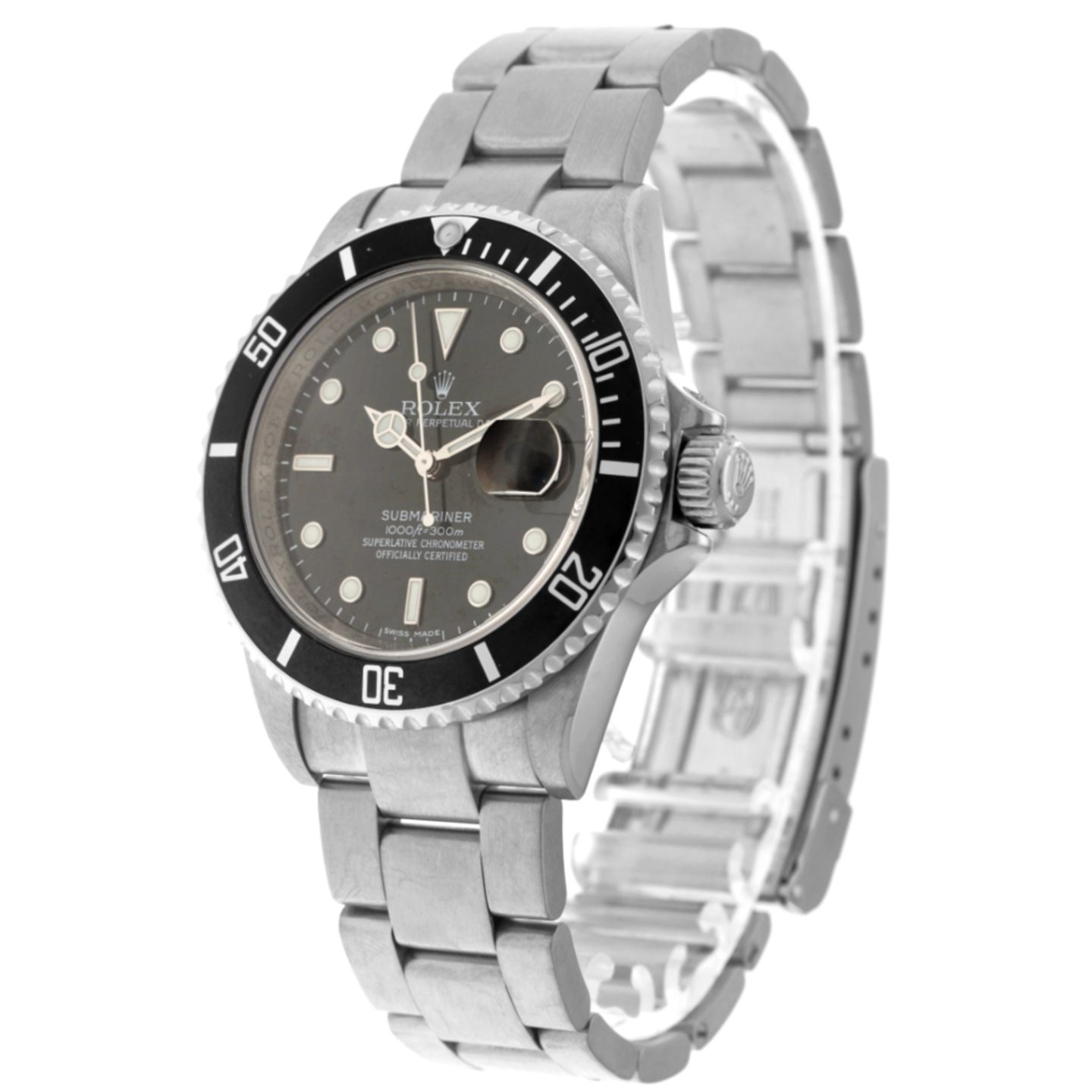 Rolex Submariner Date 16610 (2009) - Black dial 40 mm Steel case (2/6)