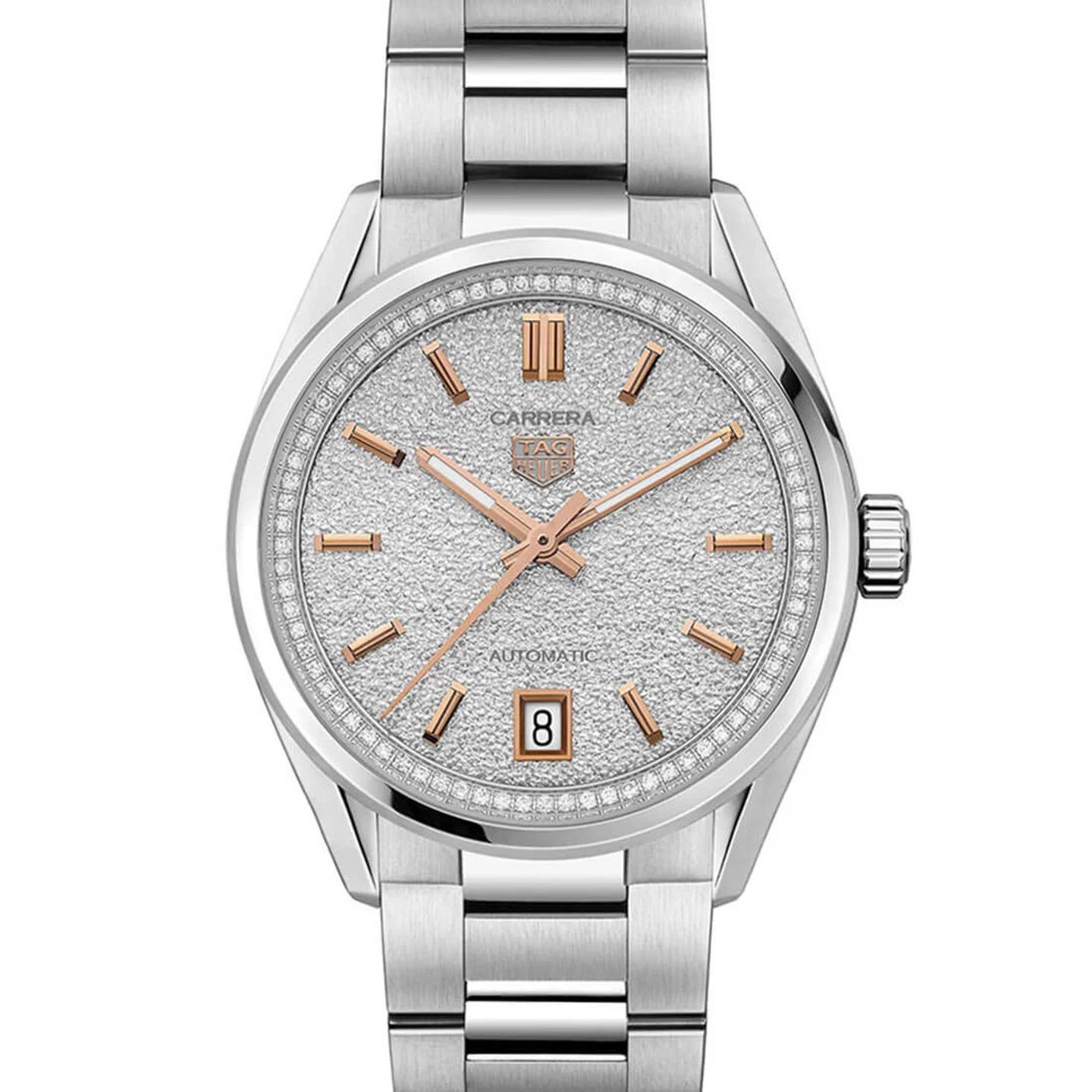 TAG Heuer Carrera WBN231B.BA0001 (2024) - Zilver wijzerplaat 36mm Staal (1/2)