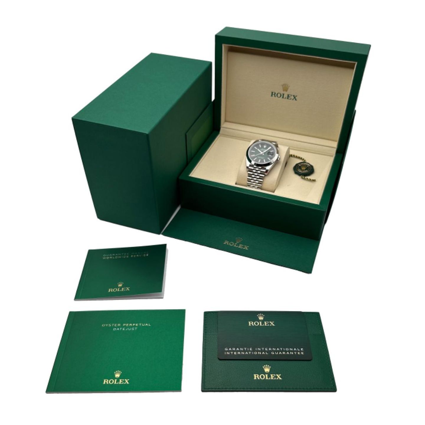 Rolex Datejust 41 126300 (2026) - Green dial 41 mm Steel case (5/5)