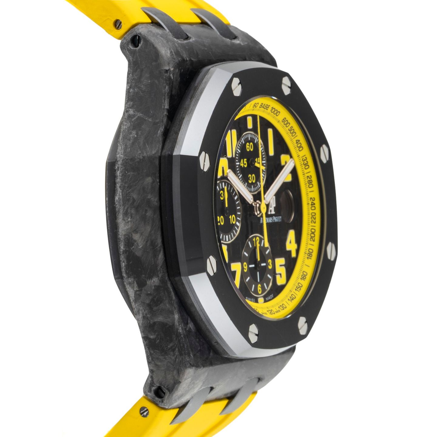 Audemars Piguet Royal Oak Offshore Chronograph 26176FO (2013) - Zwart wijzerplaat 42mm Carbon (7/8)