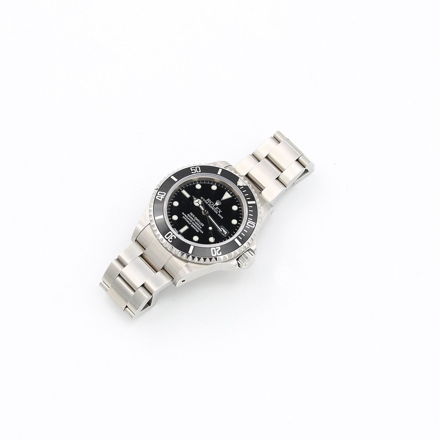 Rolex Sea-Dweller 4000 16600 (2003) - Zwart wijzerplaat 40mm Staal (3/7)