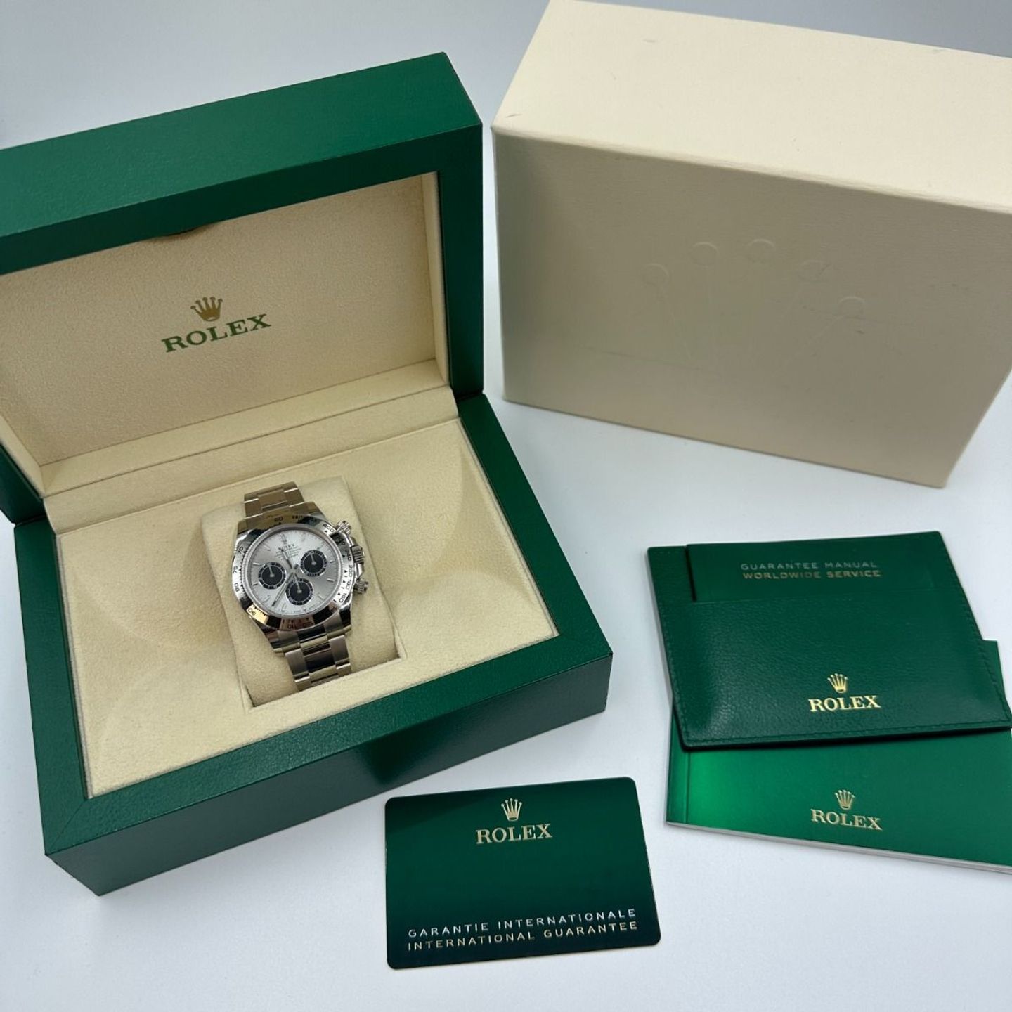 Rolex Daytona 126509 (2024) - Zilver wijzerplaat 40mm Witgoud (2/8)