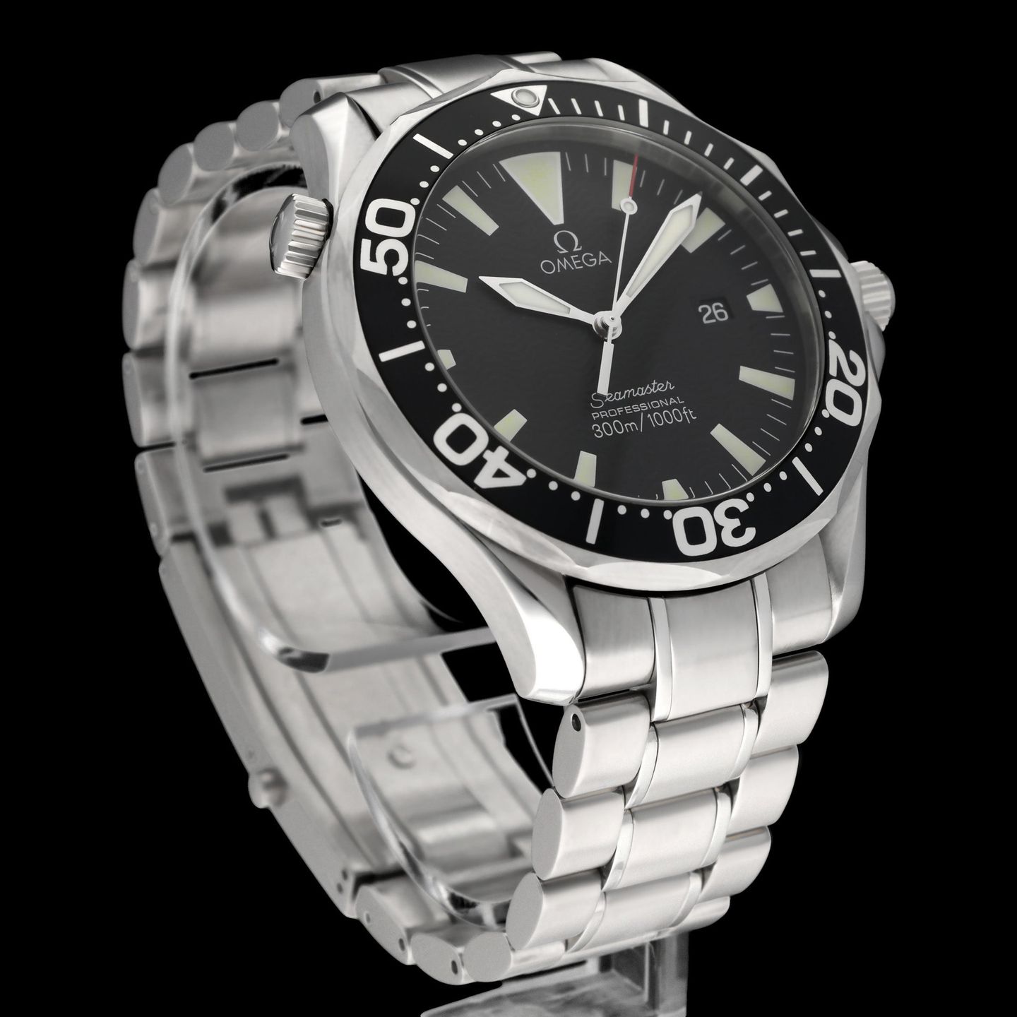 Omega Seamaster Diver 300 M 2531.80.00 (2002) - Blue dial 41 mm Steel case (6/8)