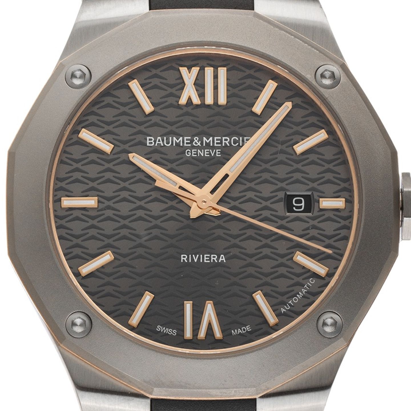 Baume & Mercier Riviera M0A10660 (2025) - Grey dial 42 mm Steel case (1/7)