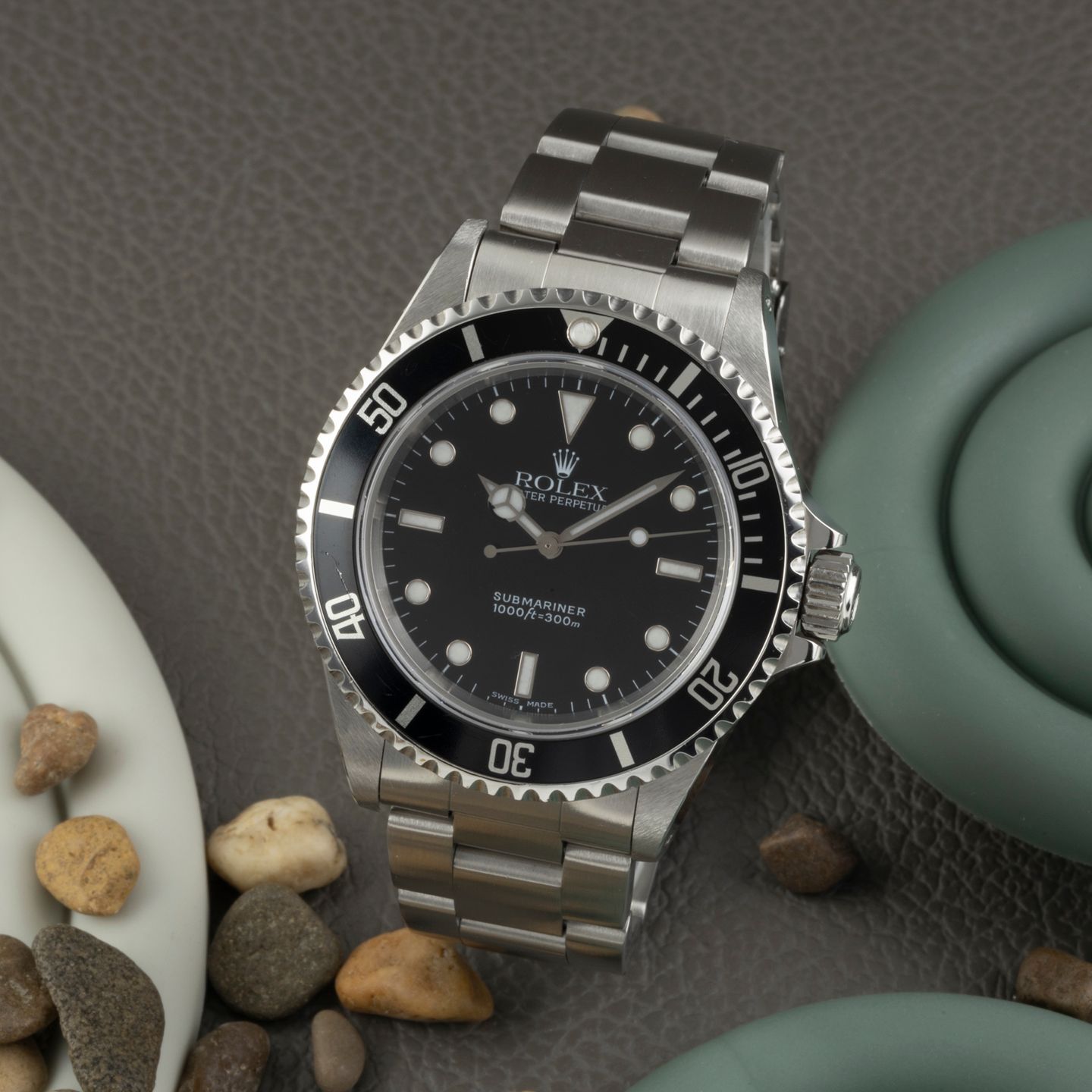 Rolex Submariner No Date 14060M (Onbekend (willekeurig serienummer)) - Zwart wijzerplaat 40mm Staal (1/8)