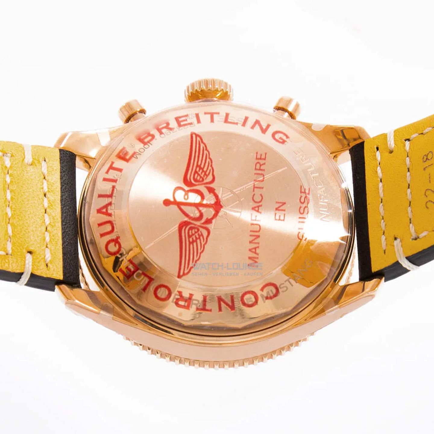 Breitling Classic AVI R233801A1B1X1 (2026) - Black dial 42 mm Red Gold case (8/8)