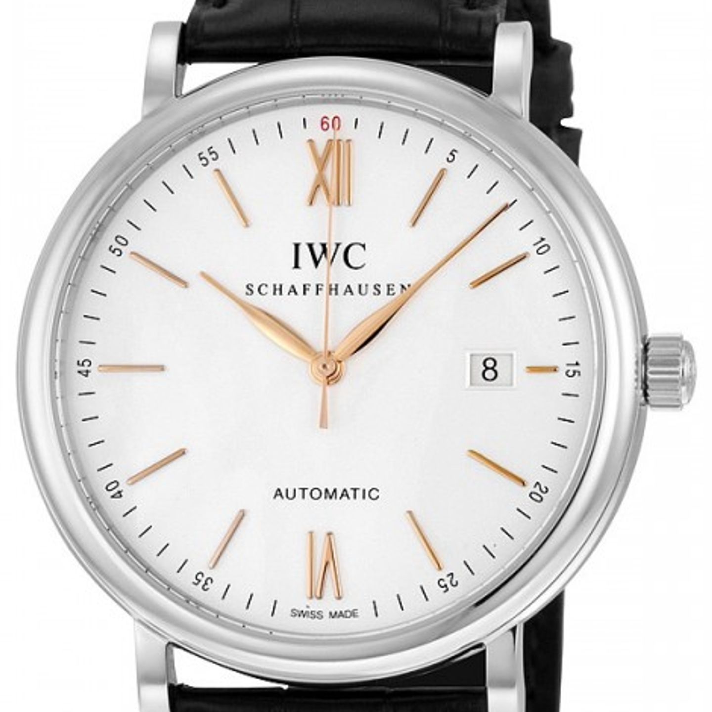 IWC Portofino Automatic IW356517 (2026) - Zilver wijzerplaat 40mm Staal (1/1)