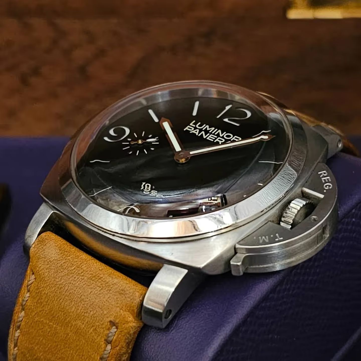 Panerai Special Editions PAM00127 (2005) - Black dial 47 mm Steel case (1/4)
