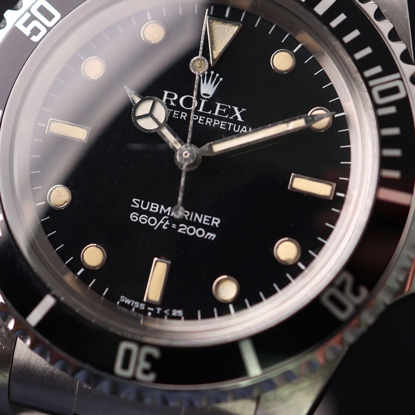 Rolex Submariner No Date 5513 (Unknown (random serial)) - Black dial 40 mm Steel case (5/6)