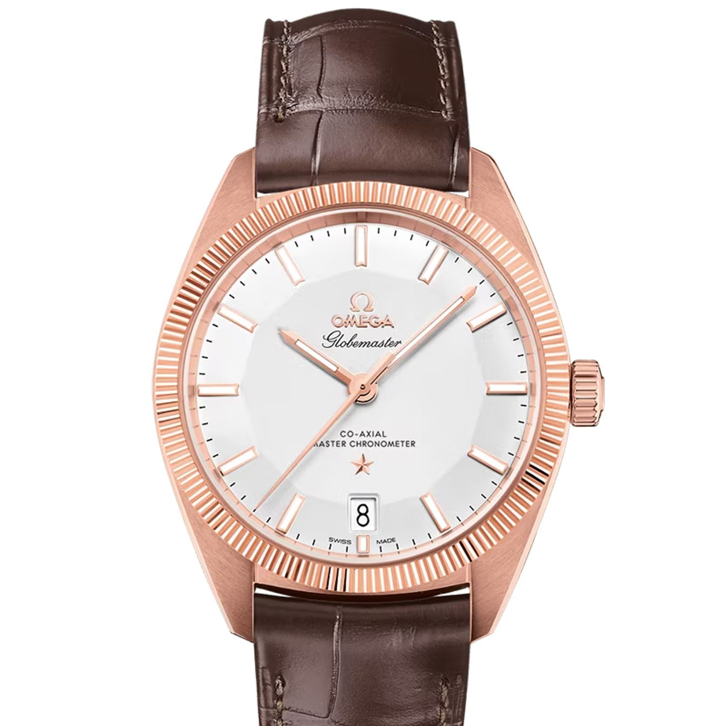 Omega Globemaster 130.53.39.21.02.001 (2024) - Zilver wijzerplaat 39mm Roségoud (1/1)