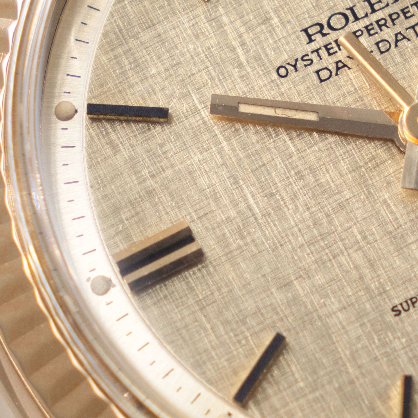 Rolex Day-Date 1803 (1974) - Champagne dial 36 mm Yellow Gold case (5/8)