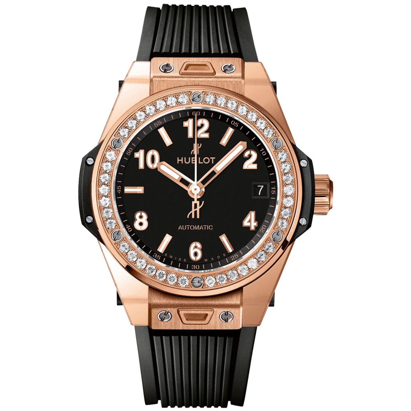 Hublot Big Bang 465.OX.1180.RX.1204 (2025) - Black dial 39 mm Rose Gold case (1/1)