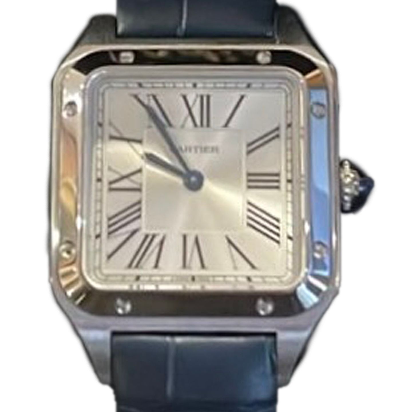 Cartier Santos Dumont WSSA0023 (2024) - Silver dial 28 mm Steel case (1/1)