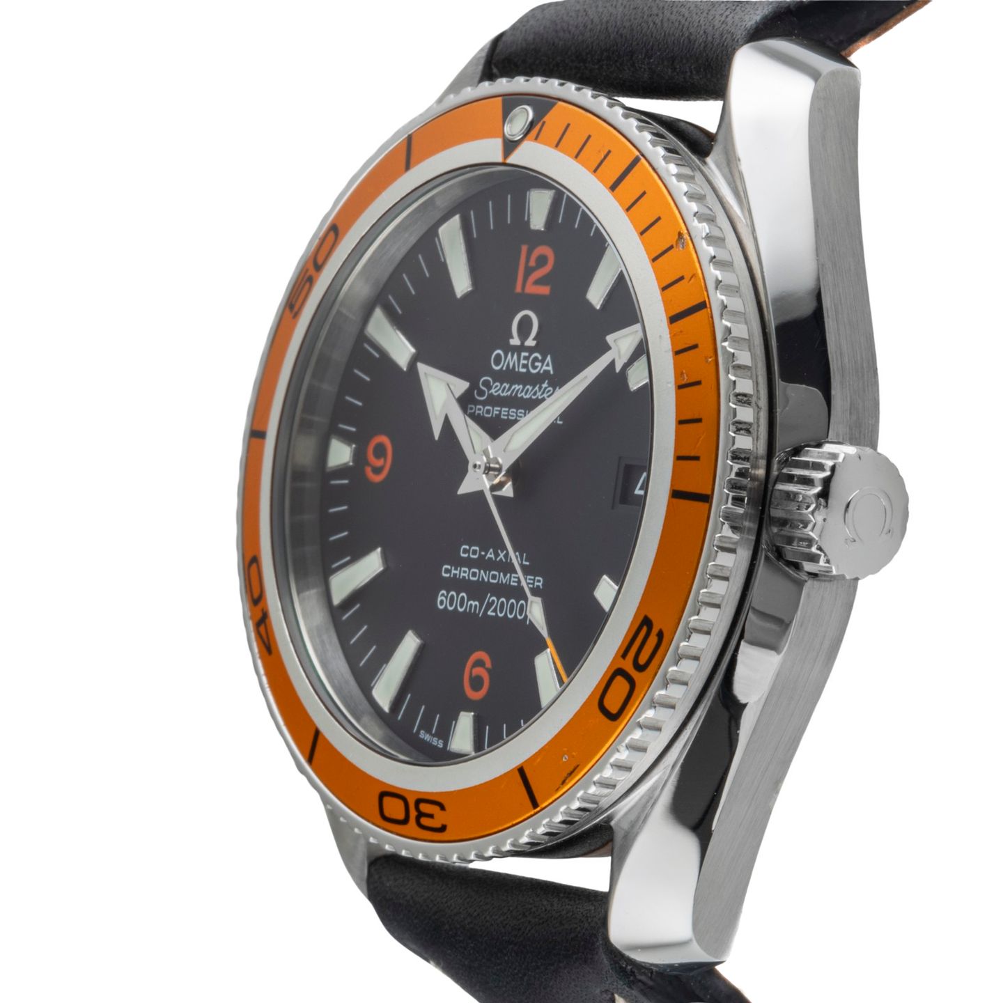 Omega Seamaster Planet Ocean 2908.50.00 (2007) - Black dial 46 mm Steel case (6/8)