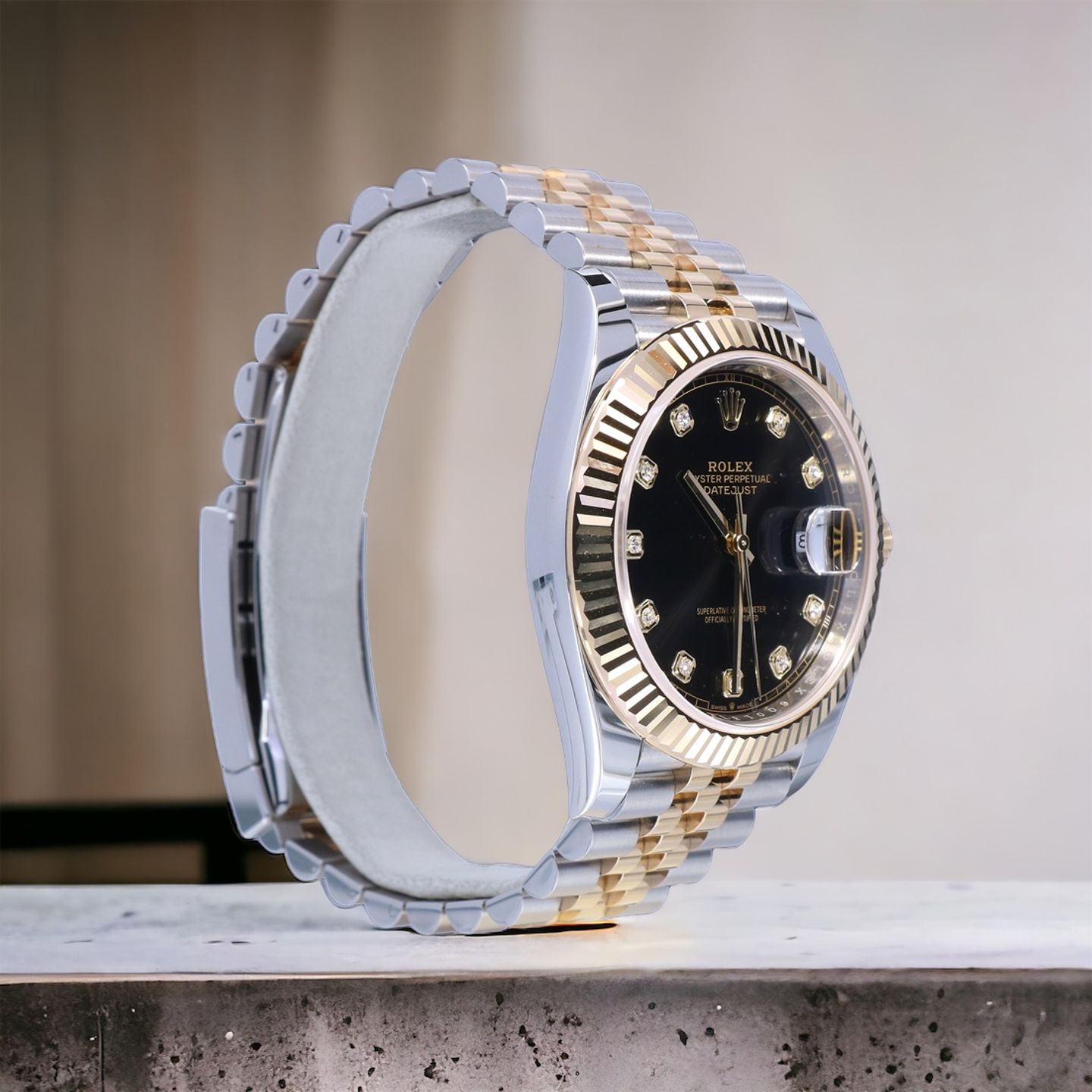 Rolex Datejust 41 126333 (2022) - Black dial 41 mm Gold/Steel case (4/6)
