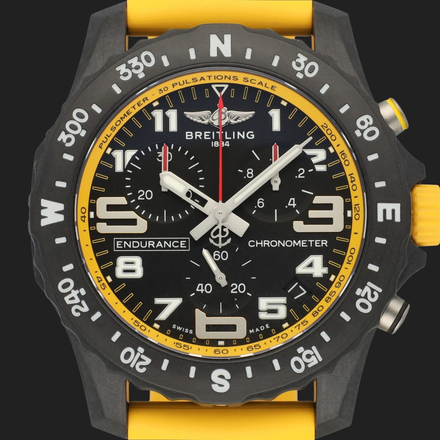 Breitling Endurance Pro X82310A41B1S1 (2024) - Zwart wijzerplaat 44mm Plastic (2/8)