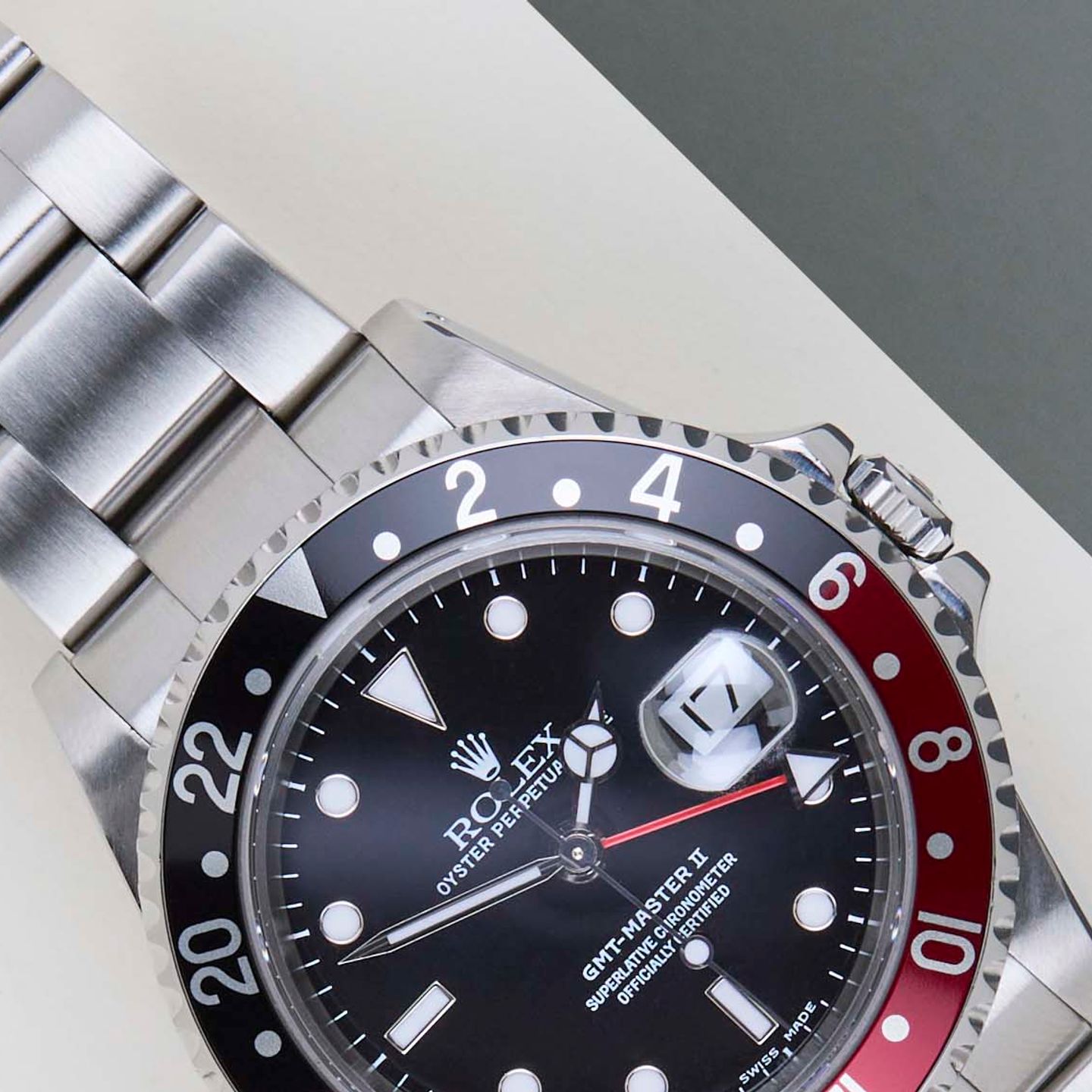 Rolex GMT-Master II 16710 (2001) - 40 mm Steel case (3/8)