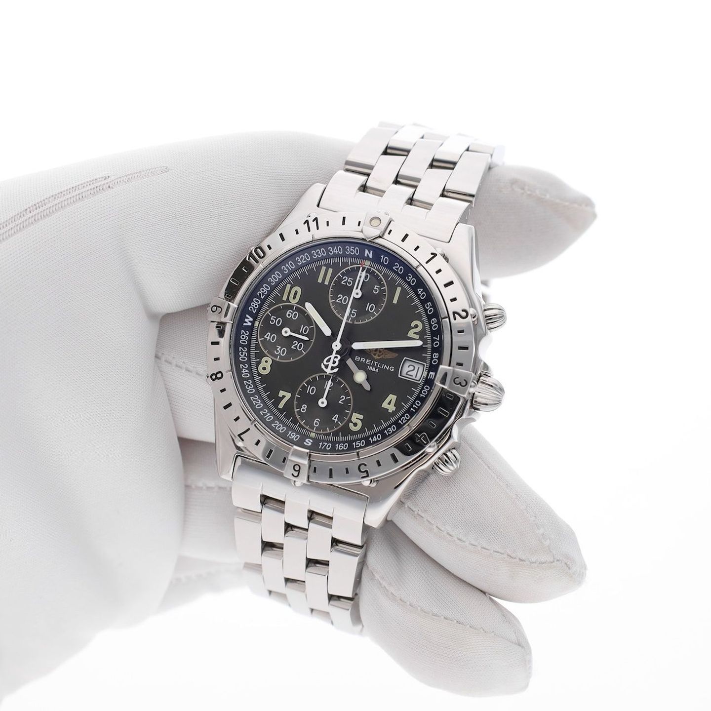 Breitling Chronomat A20048 (1994) - 39mm Staal (7/8)