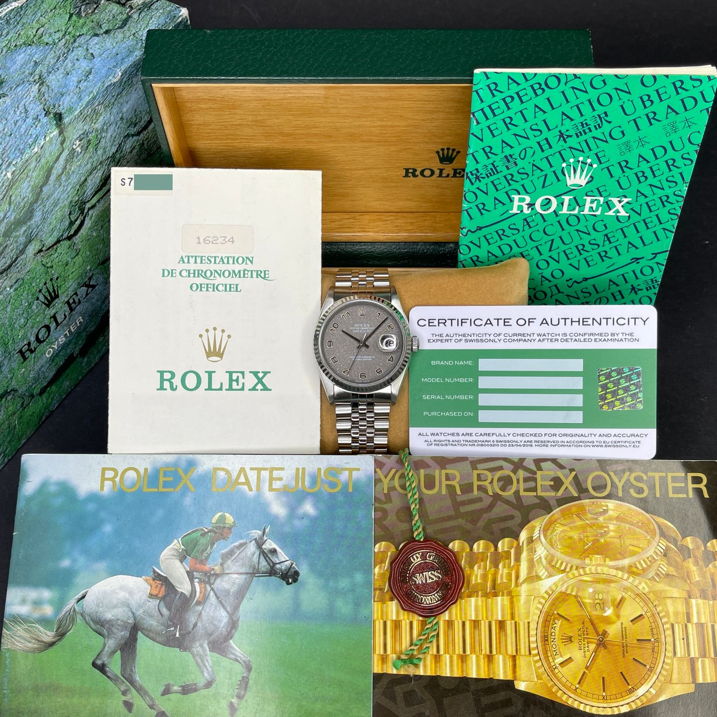 Rolex Datejust 36 16234 (1993) - 36mm Staal (2/7)