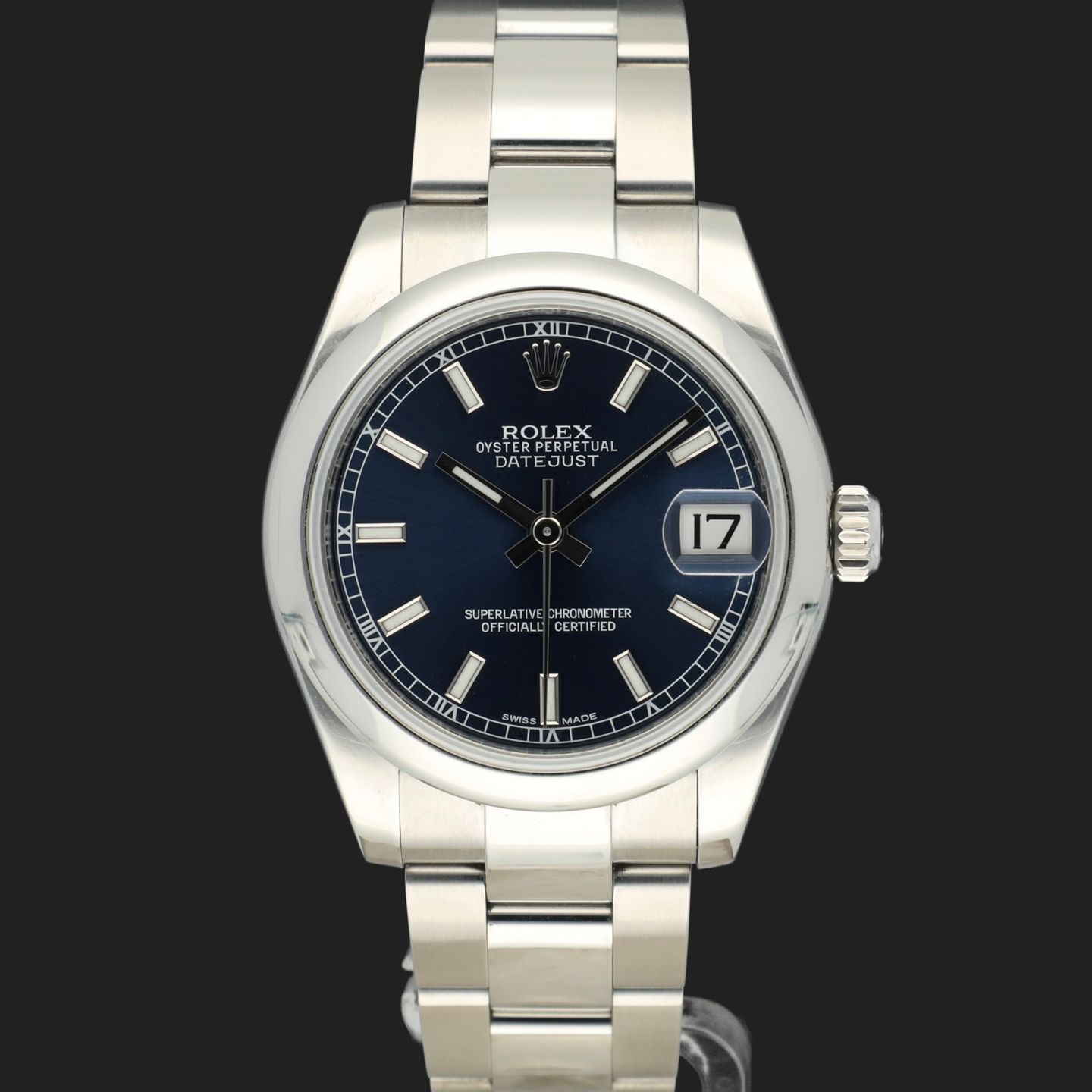 Rolex Datejust 31 178240 (2018) - Blauw wijzerplaat 31mm Staal (3/8)