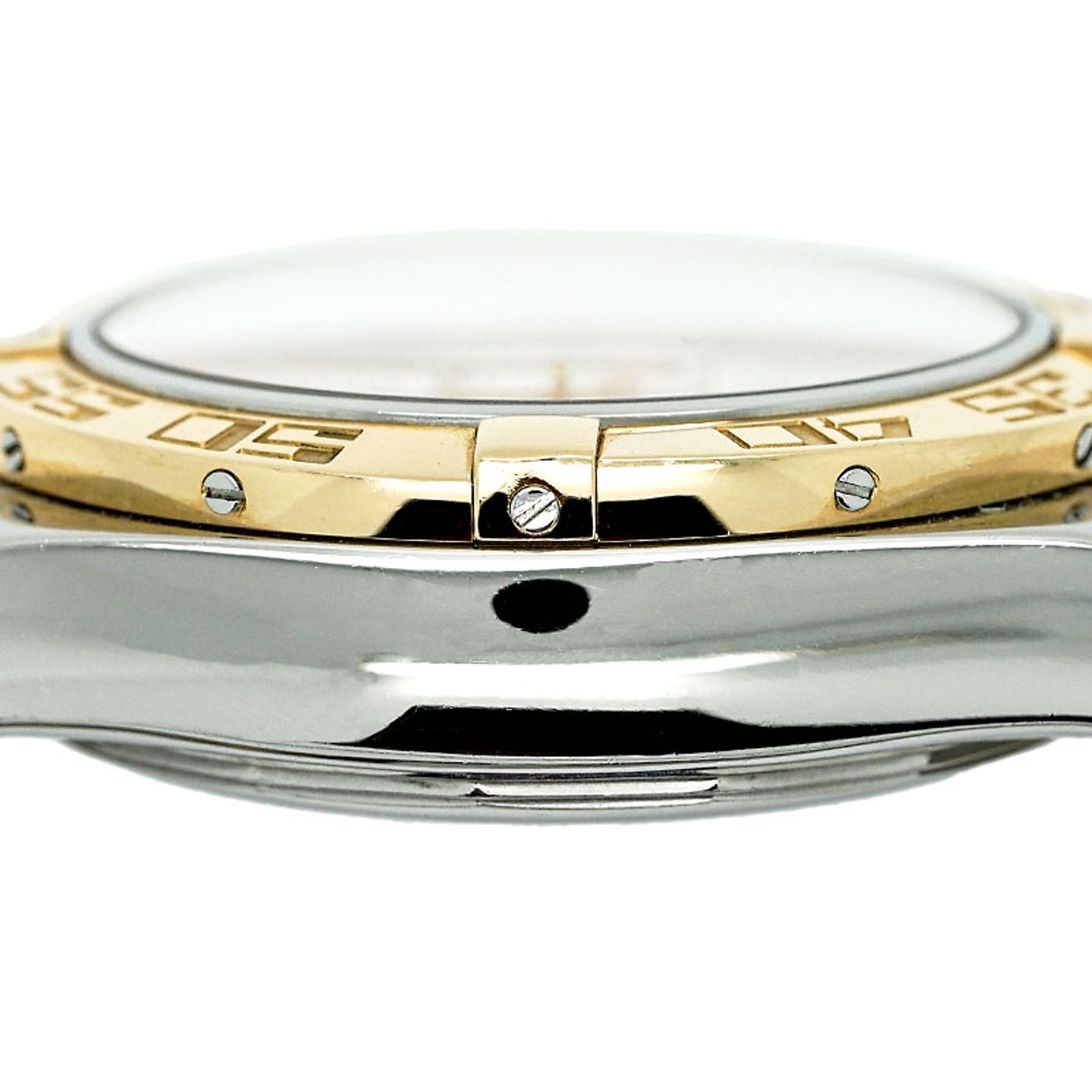 Breitling Chronomat 41 CB014012/G713 (2015) - White dial 41 mm Gold/Steel case (4/6)