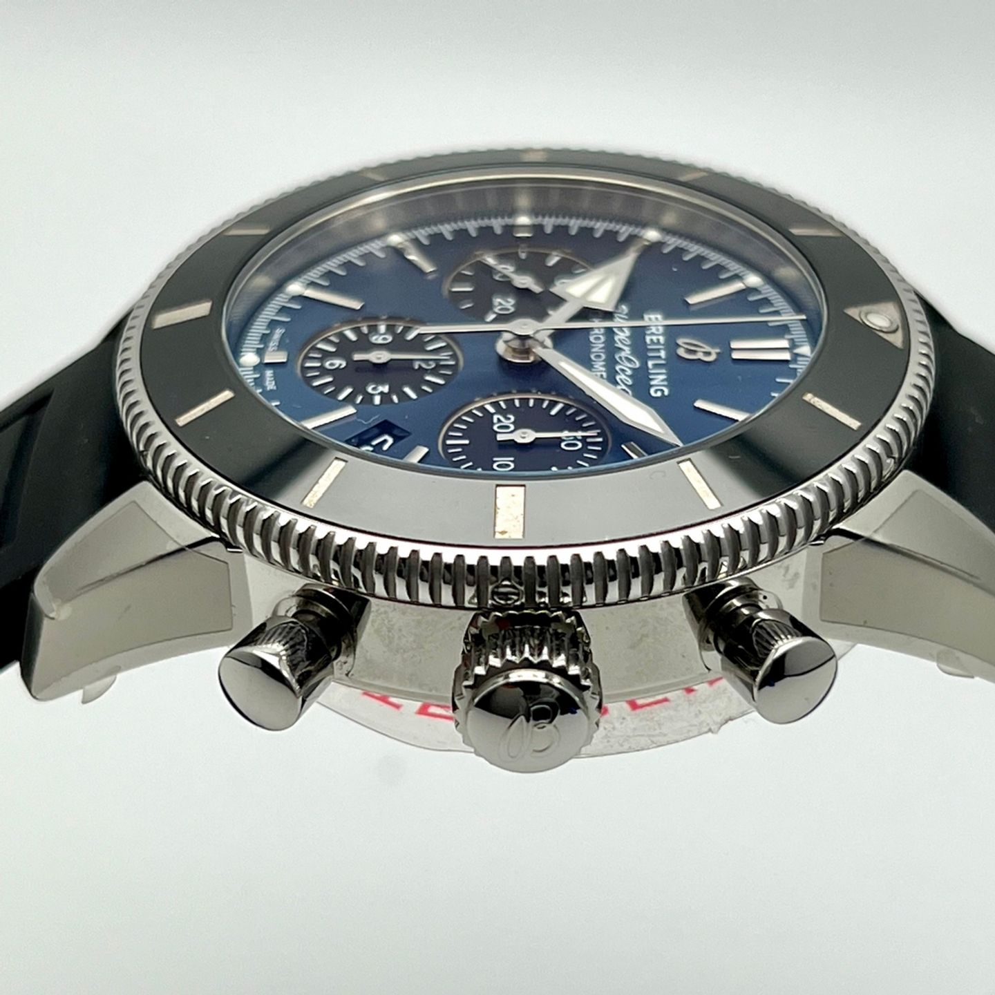 Breitling Superocean Heritage II Chronograph AB0162121C1S1 (2019) - Blue dial 44 mm Steel case (3/8)