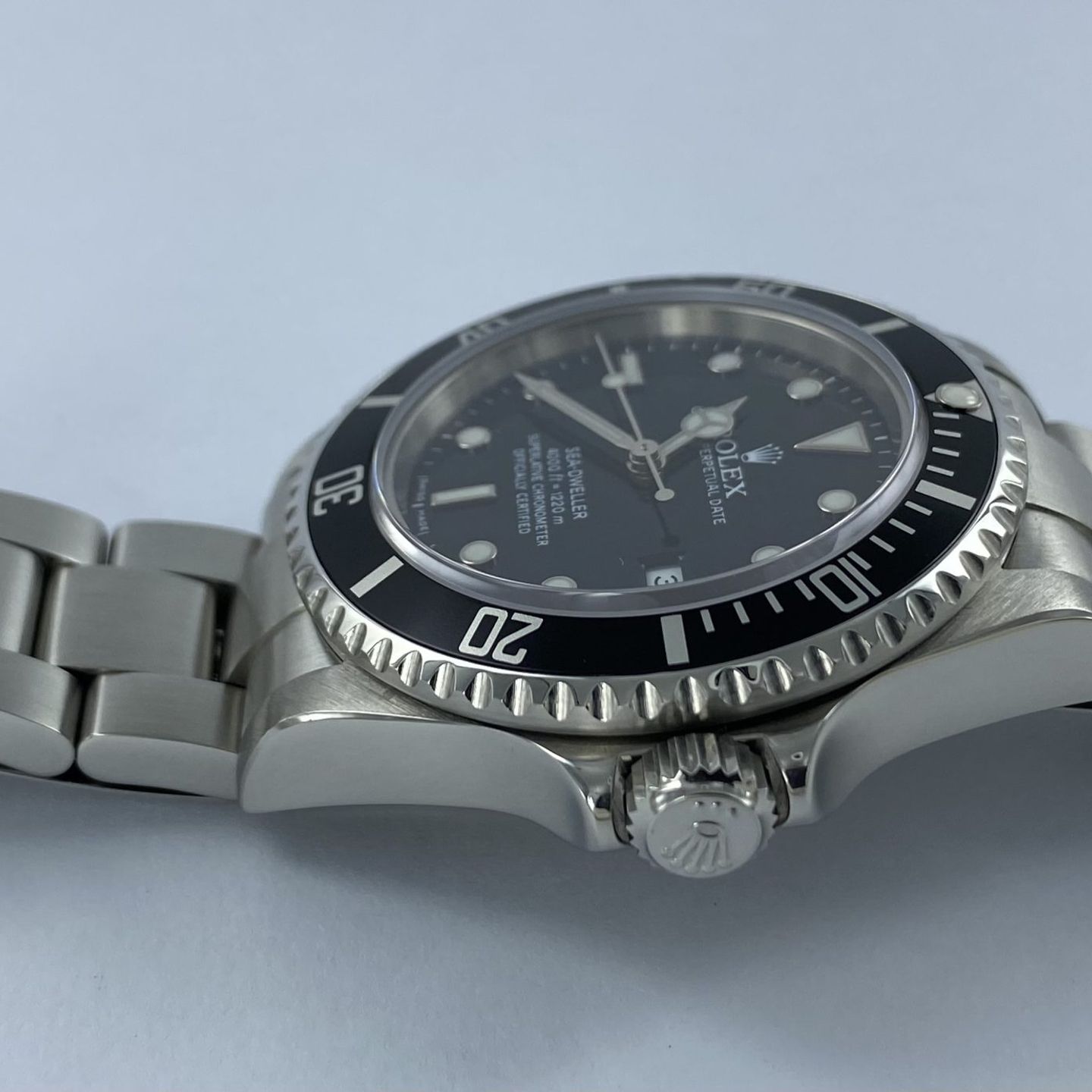 Rolex Sea-Dweller 4000 16600 (2008) - Zwart wijzerplaat 40mm Staal (3/7)