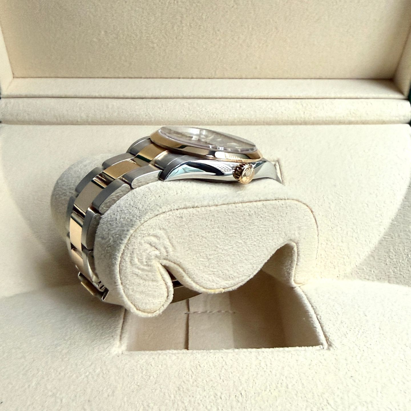 Rolex Explorer 124273 (2022) - Zwart wijzerplaat 36mm Goud/Staal (7/14)